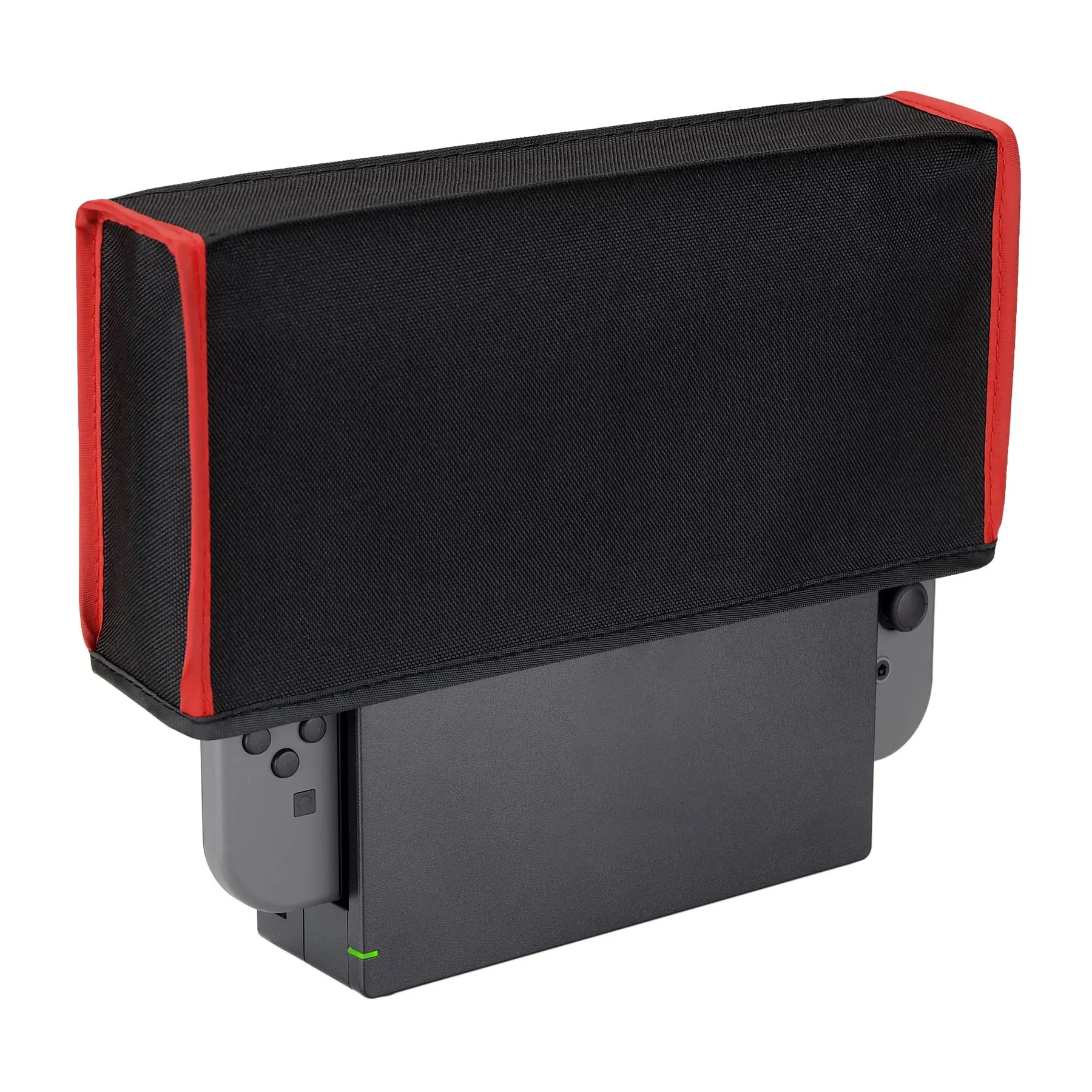 playvital Cover Antipolvere per Nintendo Switch e OLED, Nero&Rosso - immagine 1