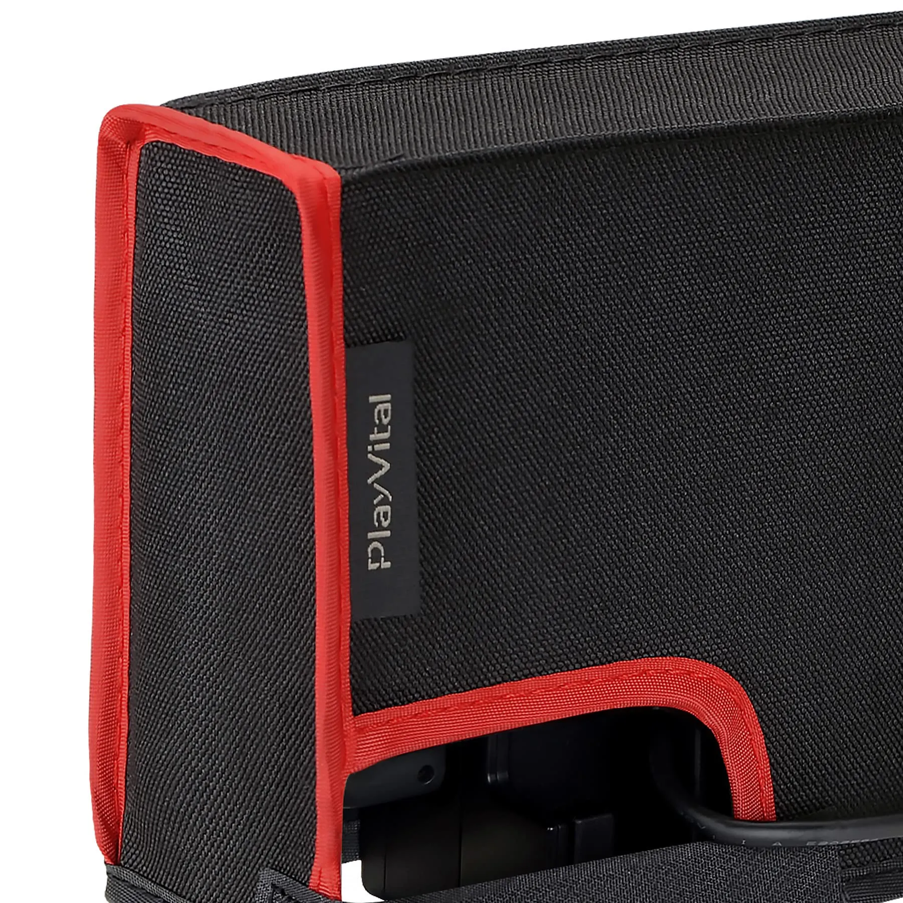 playvital Cover Antipolvere per Nintendo Switch e OLED, Nero&Rosso - immagine 7