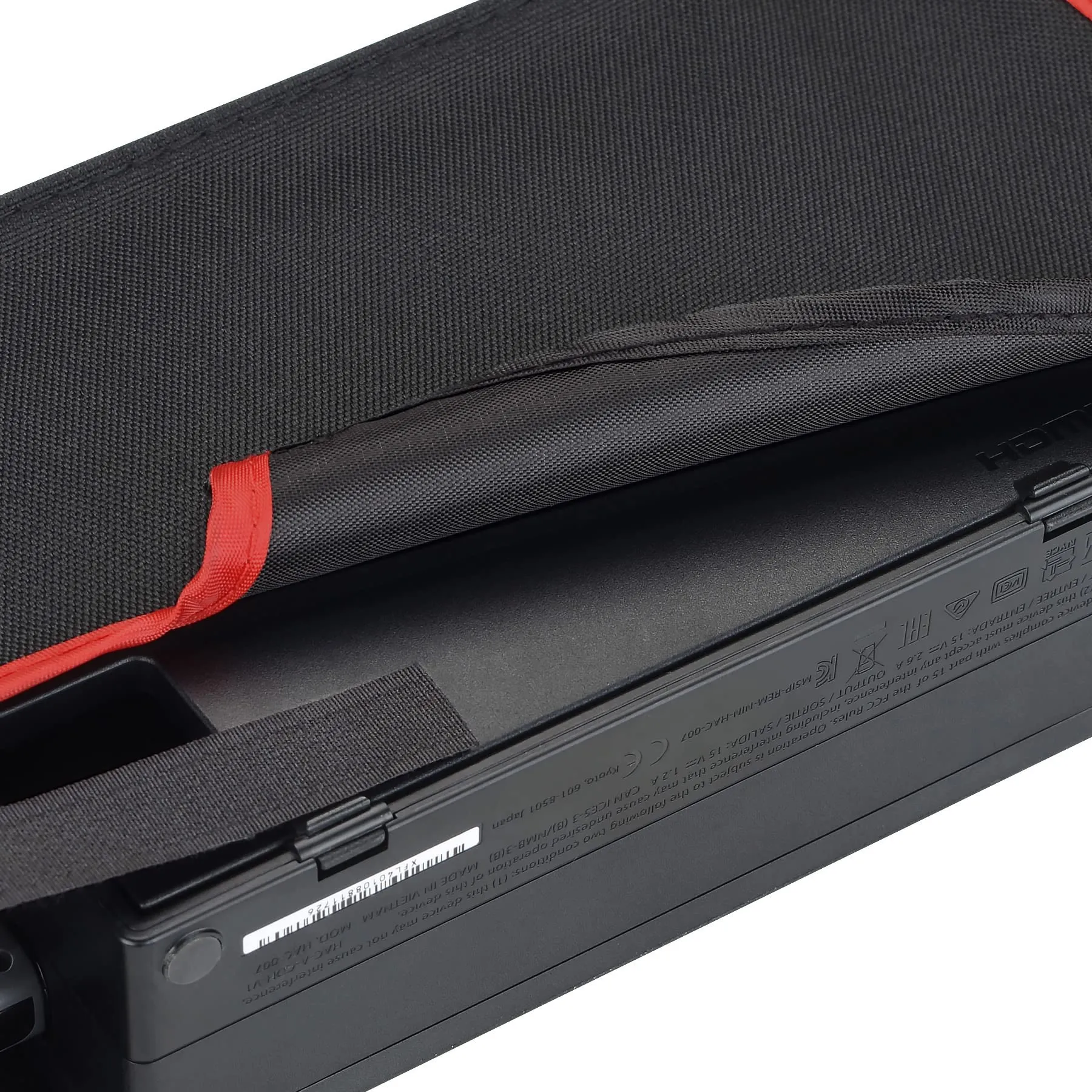 playvital Cover Antipolvere per Nintendo Switch e OLED, Nero&Rosso - immagine 8
