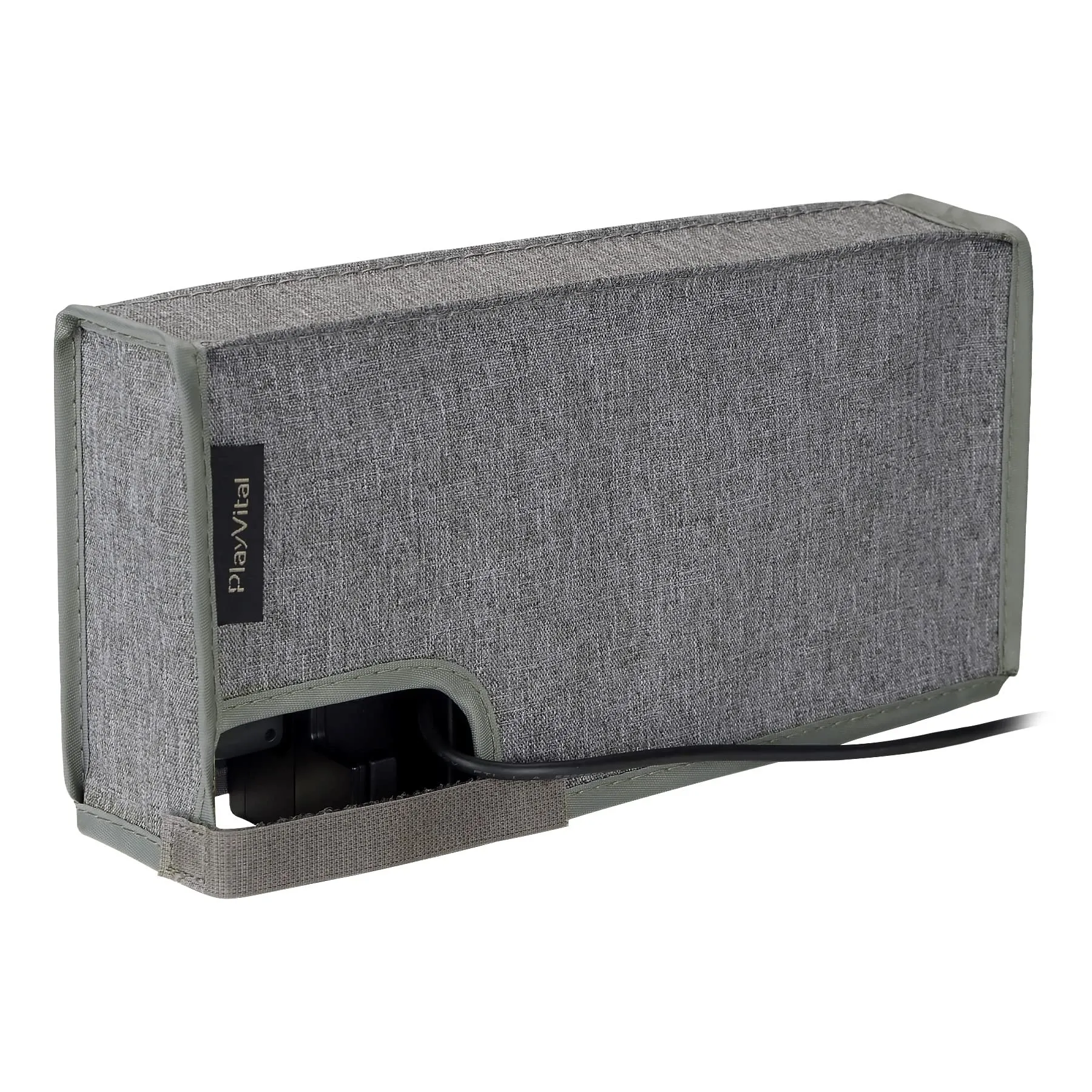playvital Cover Antipolvere per Nintendo Switch e OLED, Grigio - immagine 4