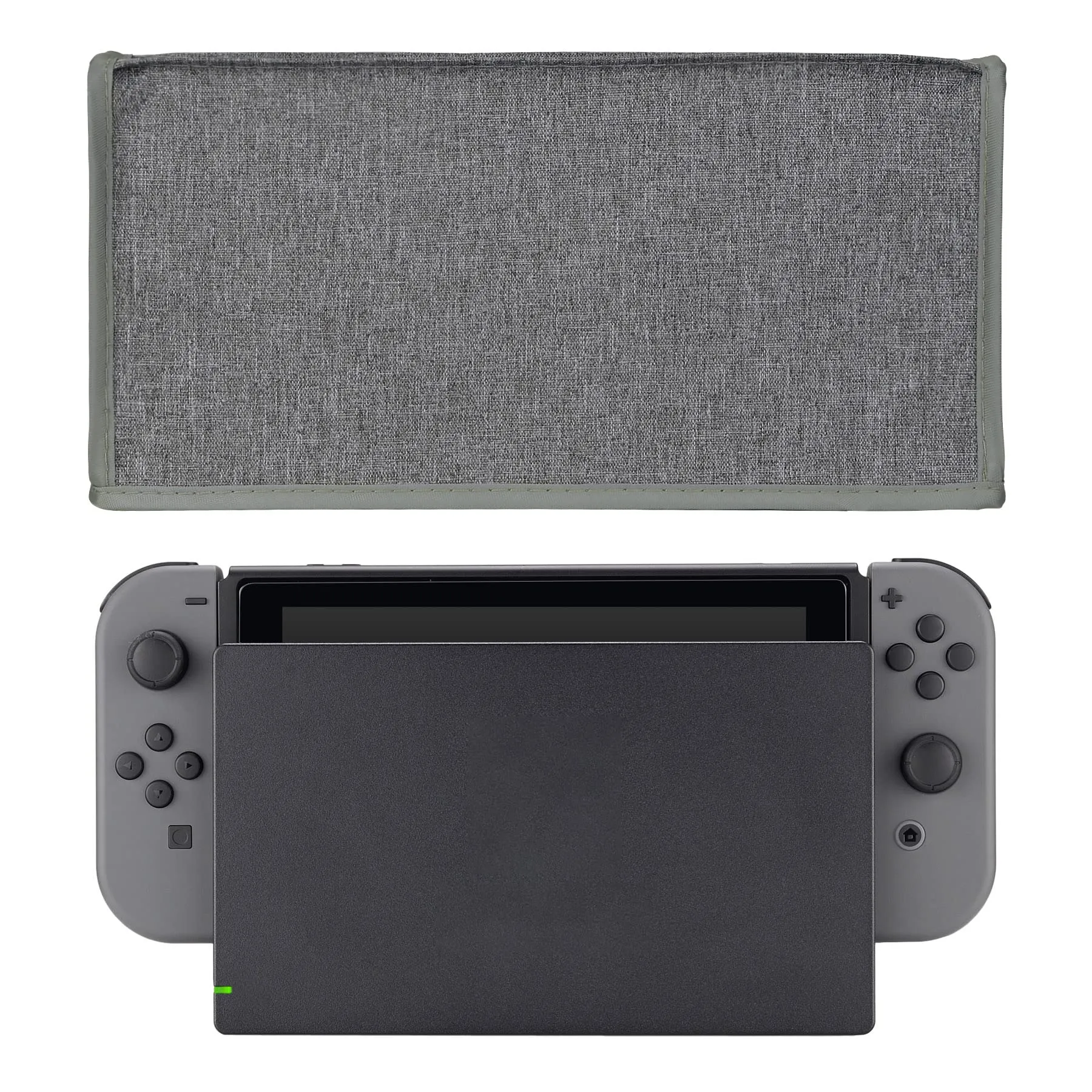 playvital Cover Antipolvere per Nintendo Switch e OLED, Grigio - immagine 5