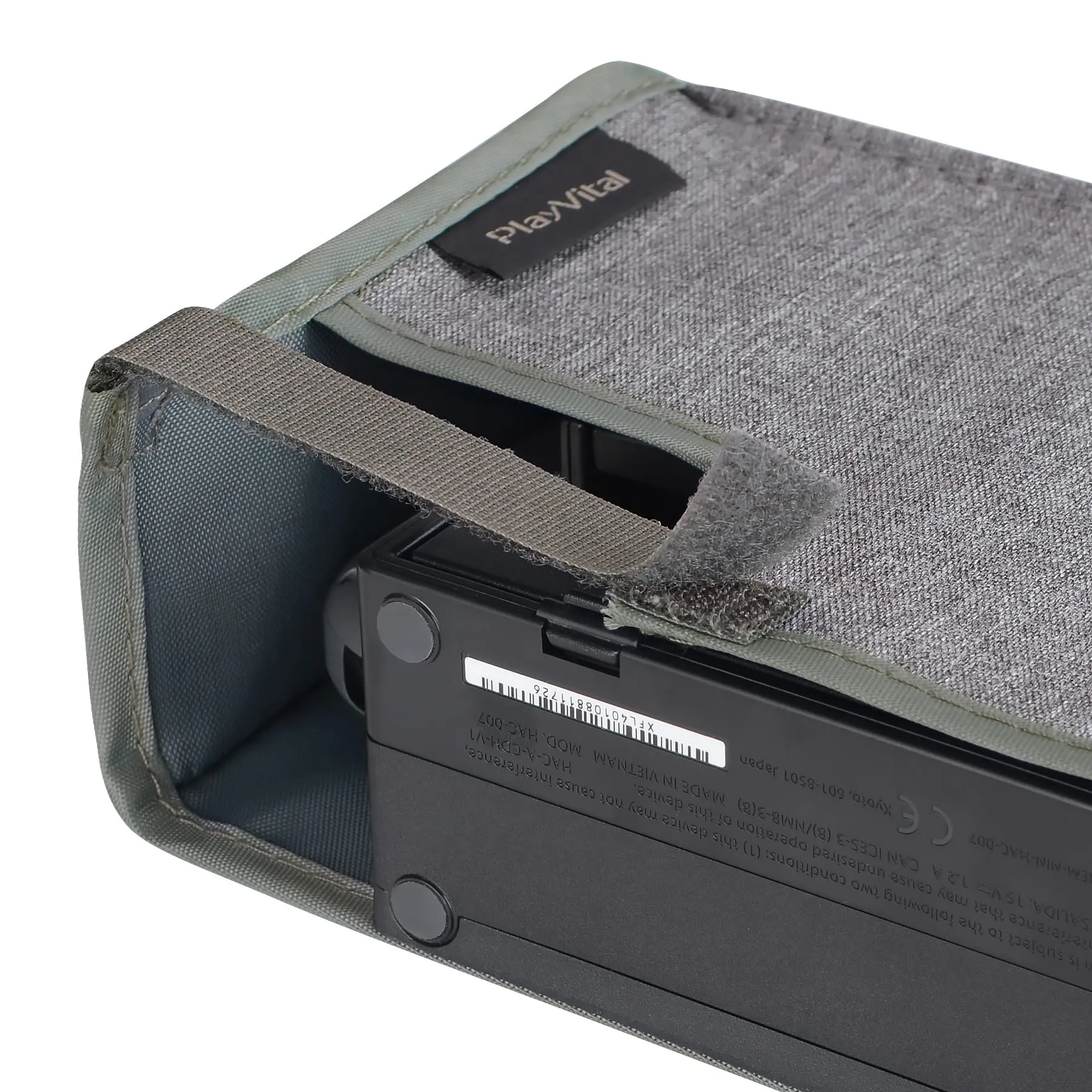 playvital Cover Antipolvere per Nintendo Switch e OLED, Grigio - immagine 6