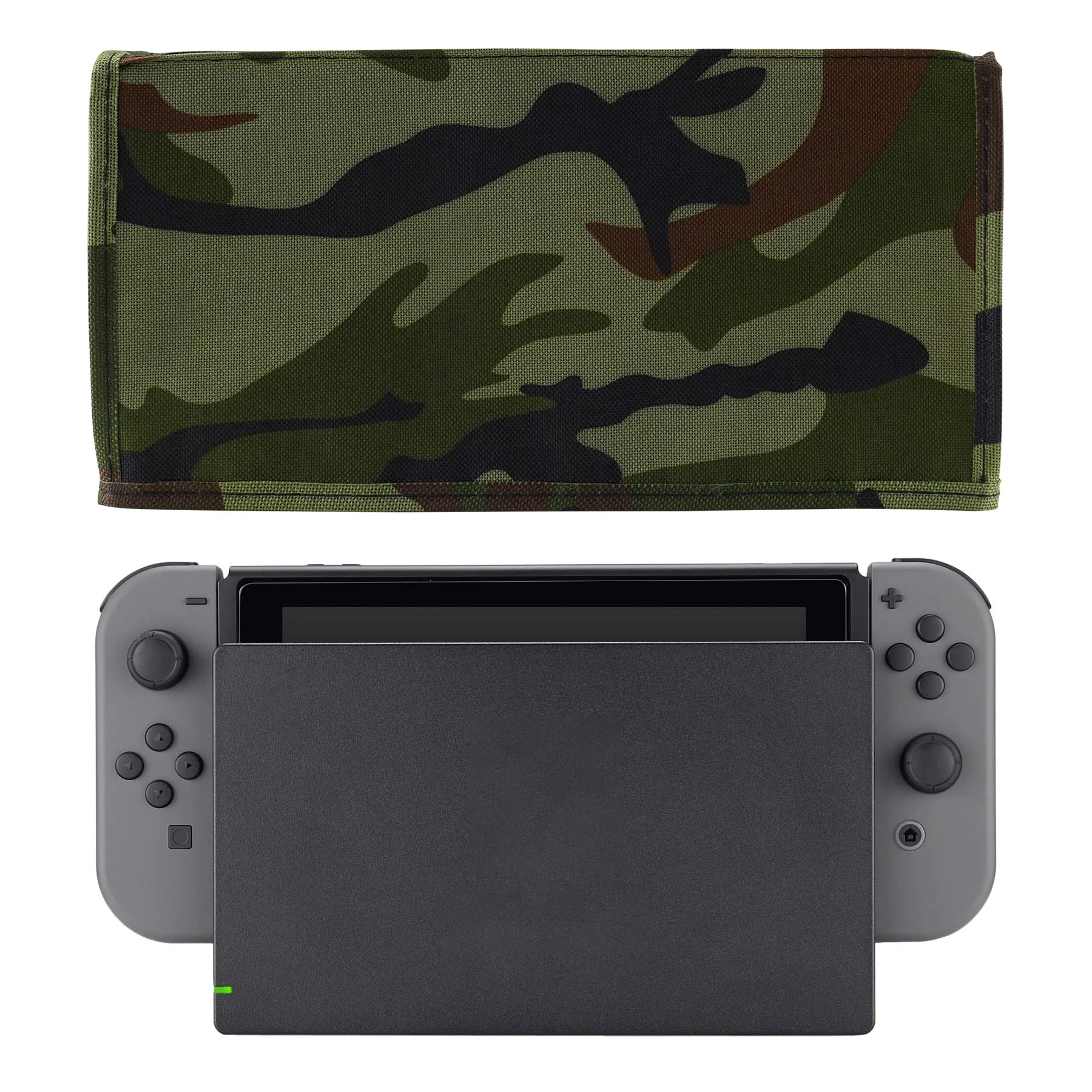 playvital Cover Antipolvere per Nintendo Switch e OLED, Mimetica Forestale - immagine 5