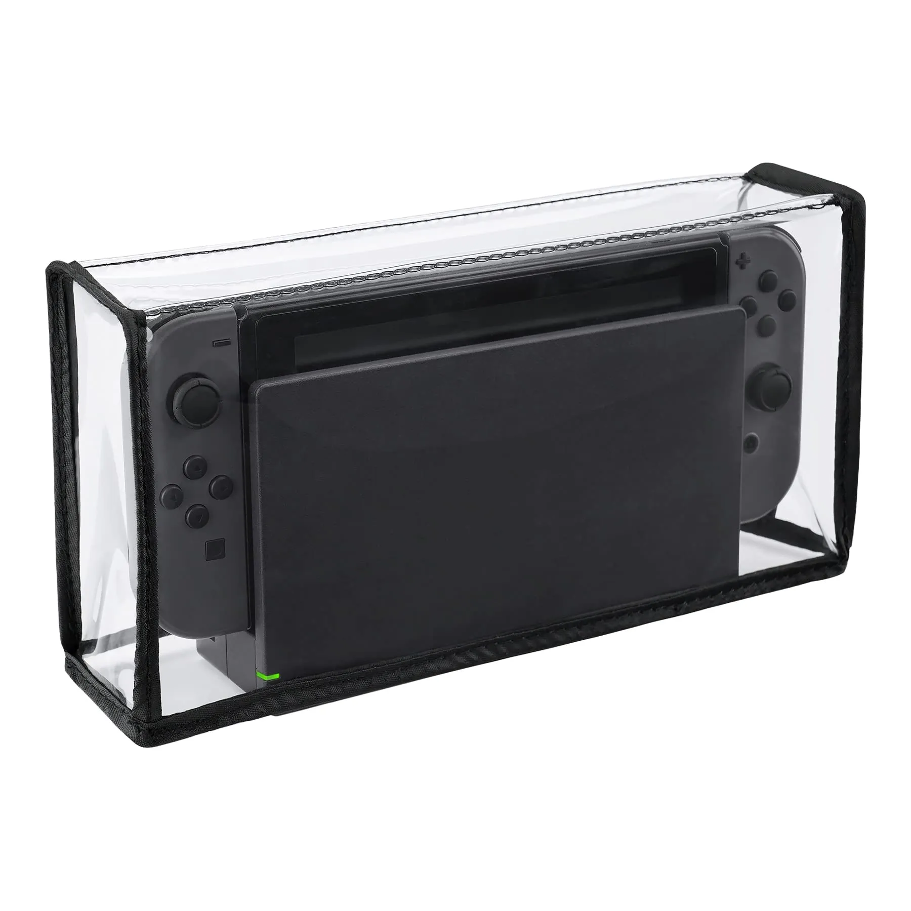 PlayVital Cover Antipolvere per Nintendo Switch e OLED, Trasparente - immagine 2