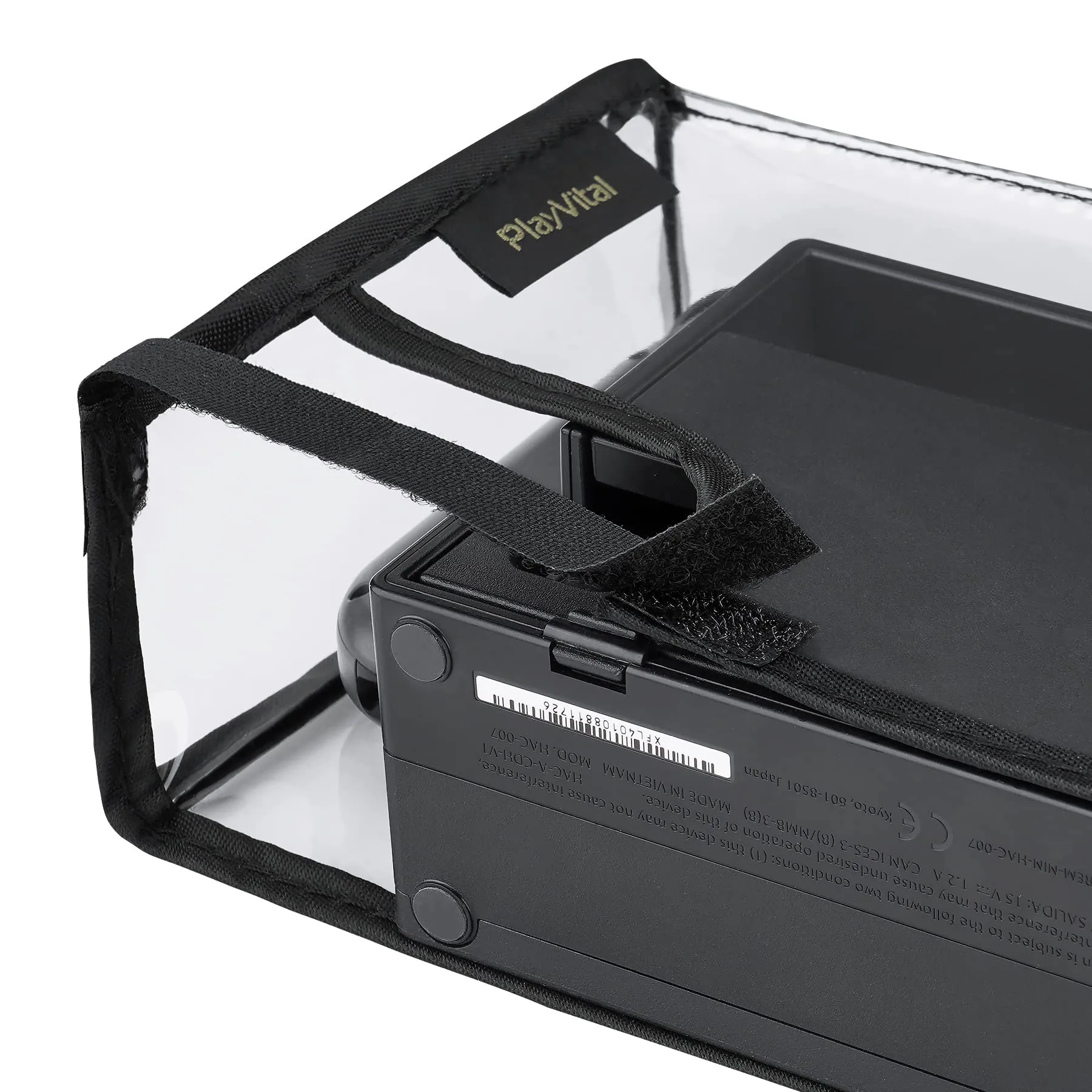 PlayVital Cover Antipolvere per Nintendo Switch e OLED, Trasparente - immagine 5