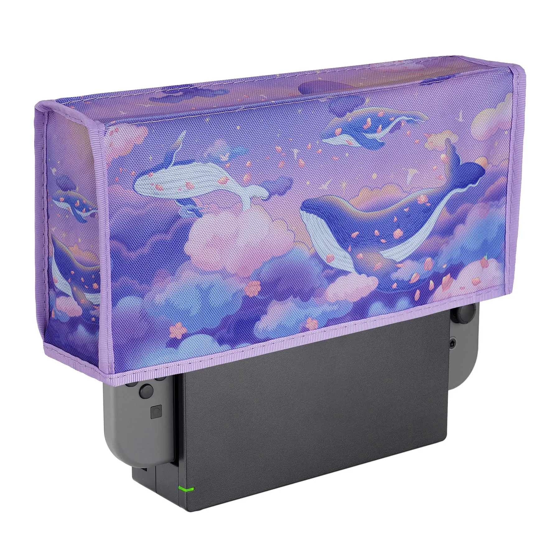 playvital Cover Antipolvere per Nintendo Switch e OLED, Balena nel Sogno - immagine 1
