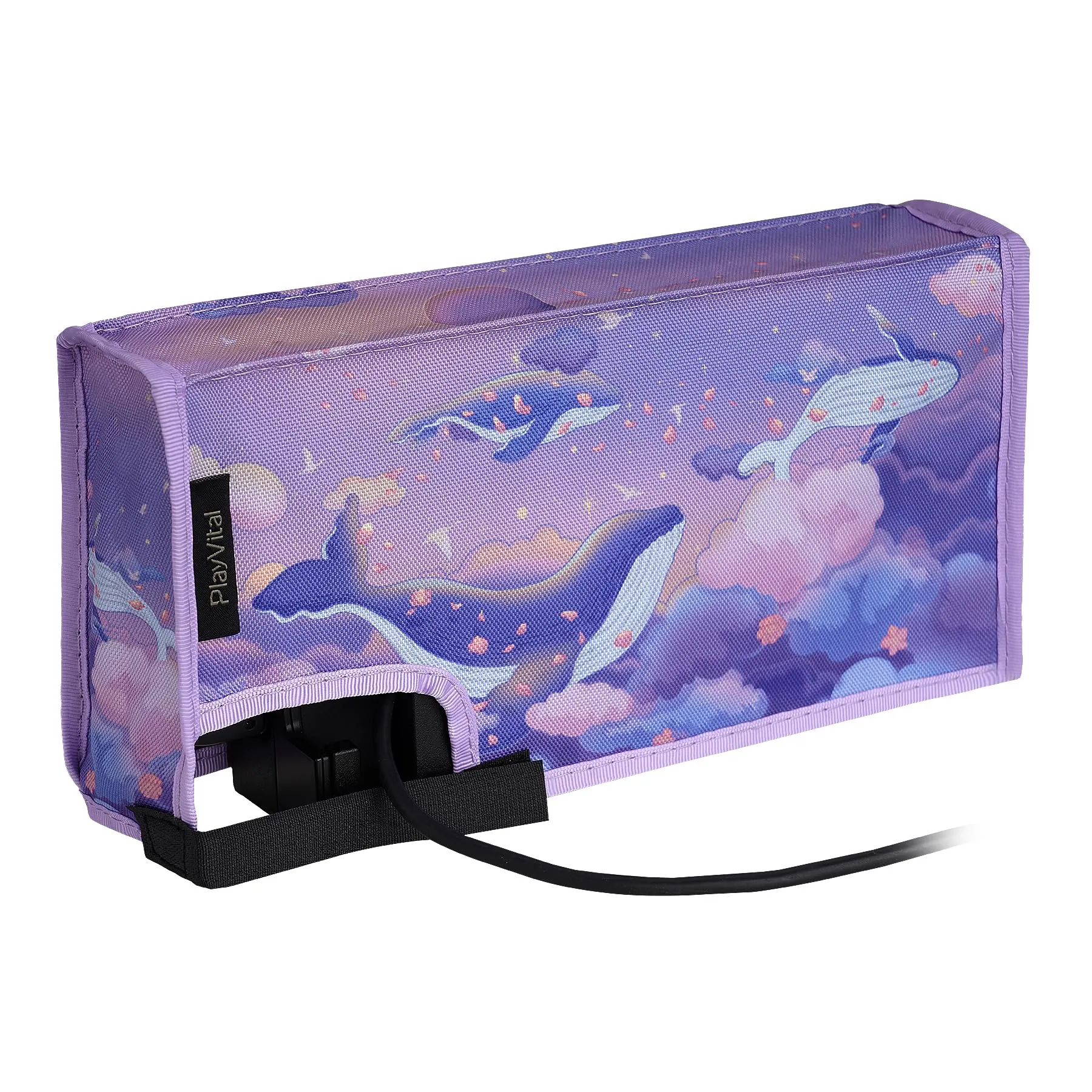playvital Cover Antipolvere per Nintendo Switch e OLED, Balena nel Sogno - immagine 4