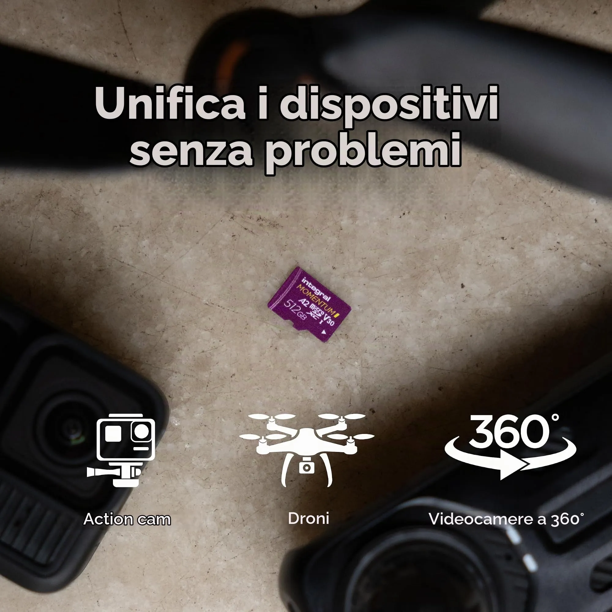 Integral Momentum I microSDXC 256 GB UHS-I V30 U3 A2 CL10 - immagine 5