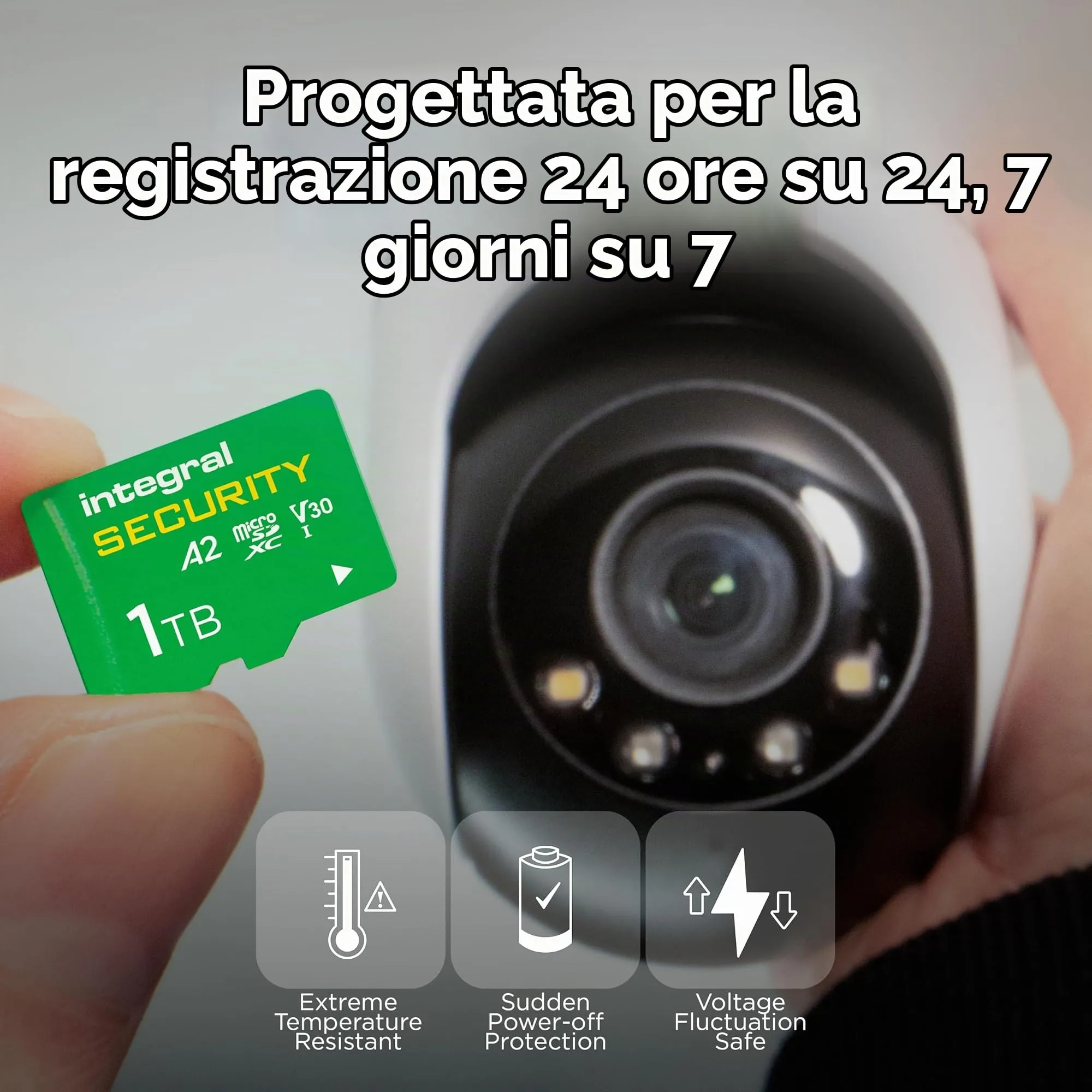 Integral Scheda microSDXC 128 GB ad alta resistenza, UHS-I V30 U3 A2 CL10 - immagine 6