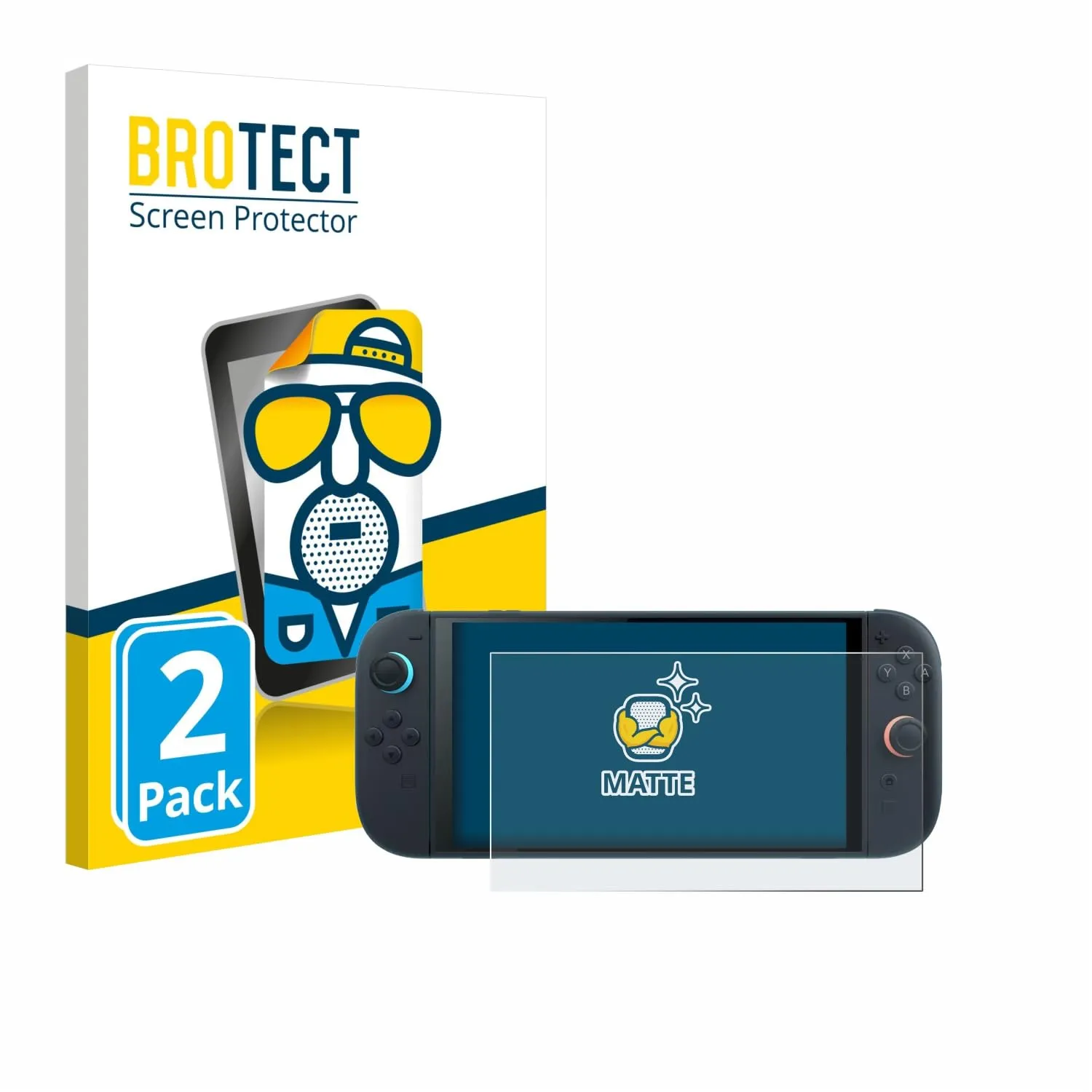 Brotect Pellicola Protettiva Opaca per Nintendo Switch 2 (2 Pezzi) - immagine 1