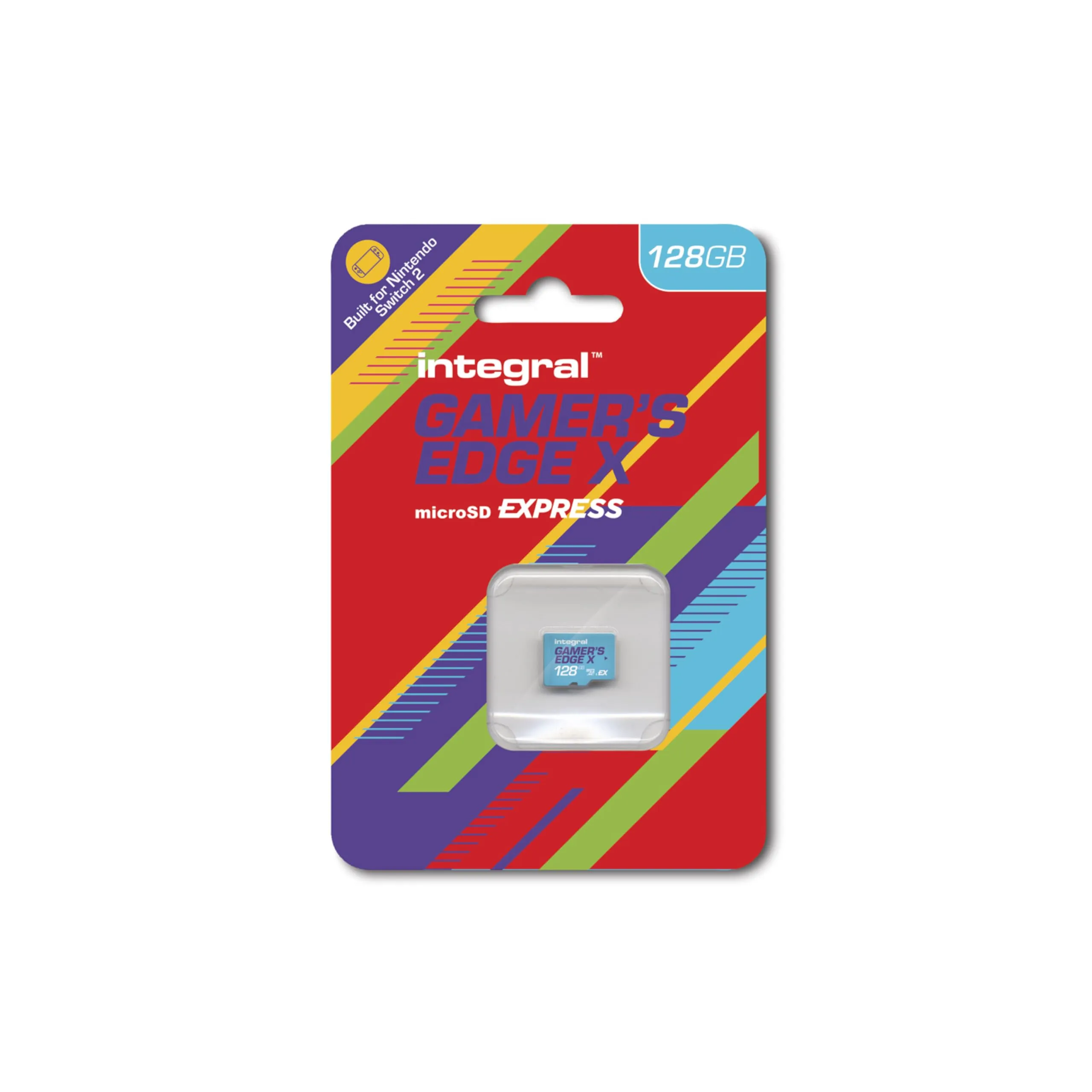 Integral Edge X Micro SD Express 128GB per Nintendo Switch 2, NVMe PCIe, A1 - immagine 2
