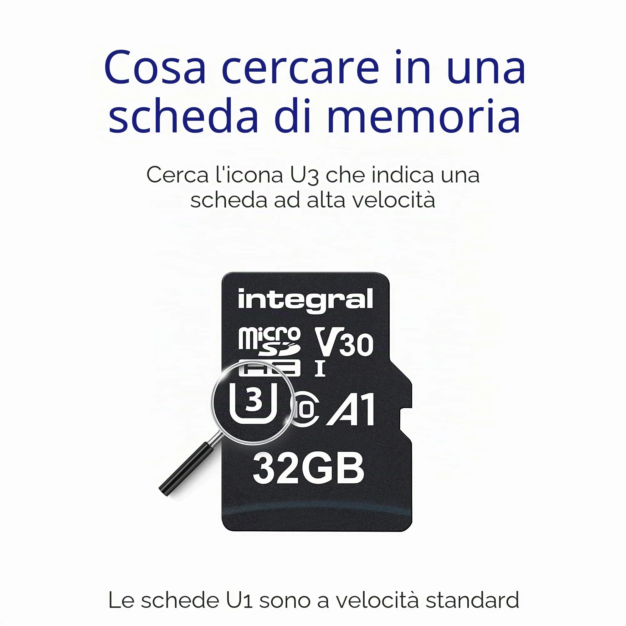 Integral microSD 32 GB, UHS-I, U3, V30, Classe 10, A1 - immagine 3