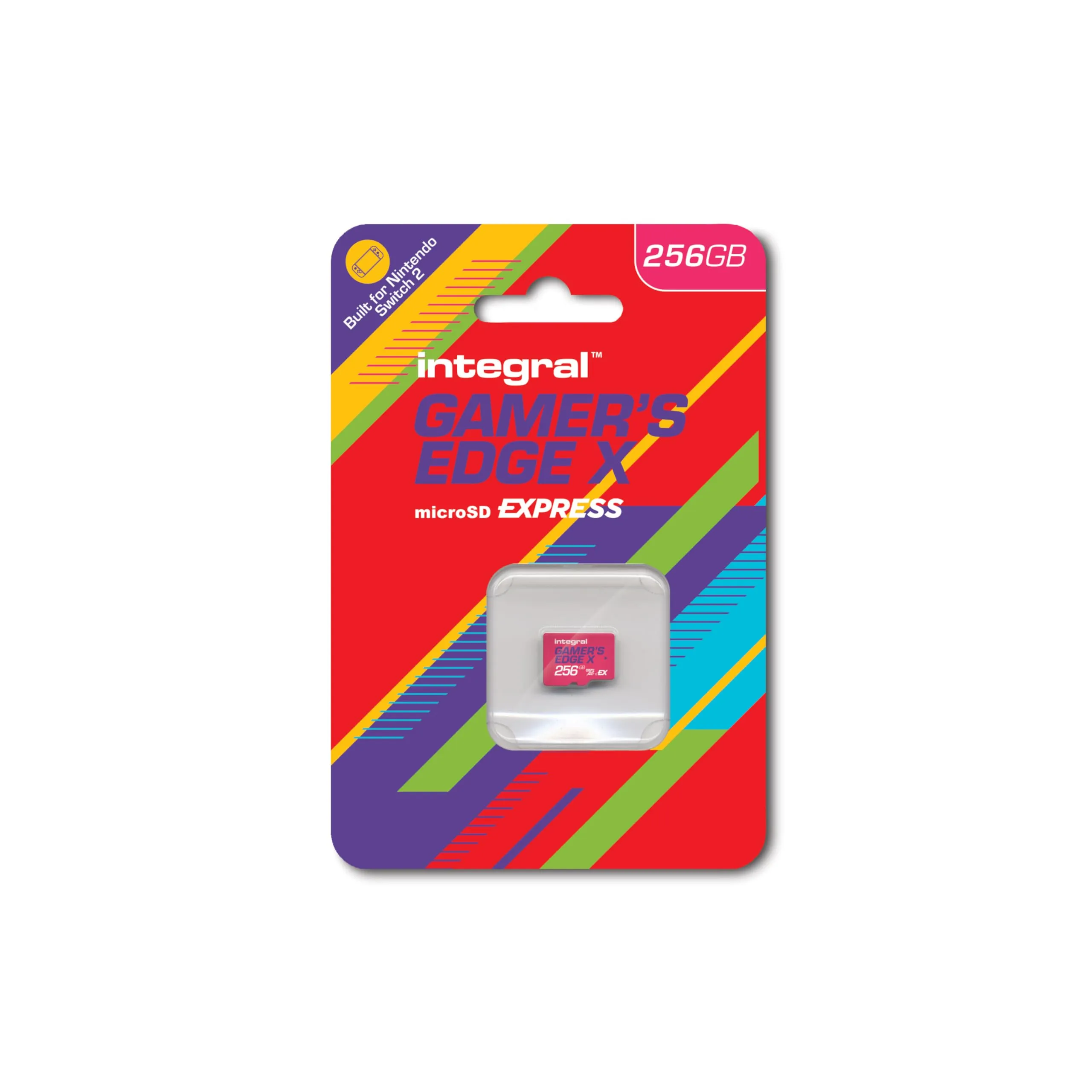 Integral Edge X Micro SD Express 256GB per Nintendo Switch 2, PCIe NVMe, A2 - immagine 2