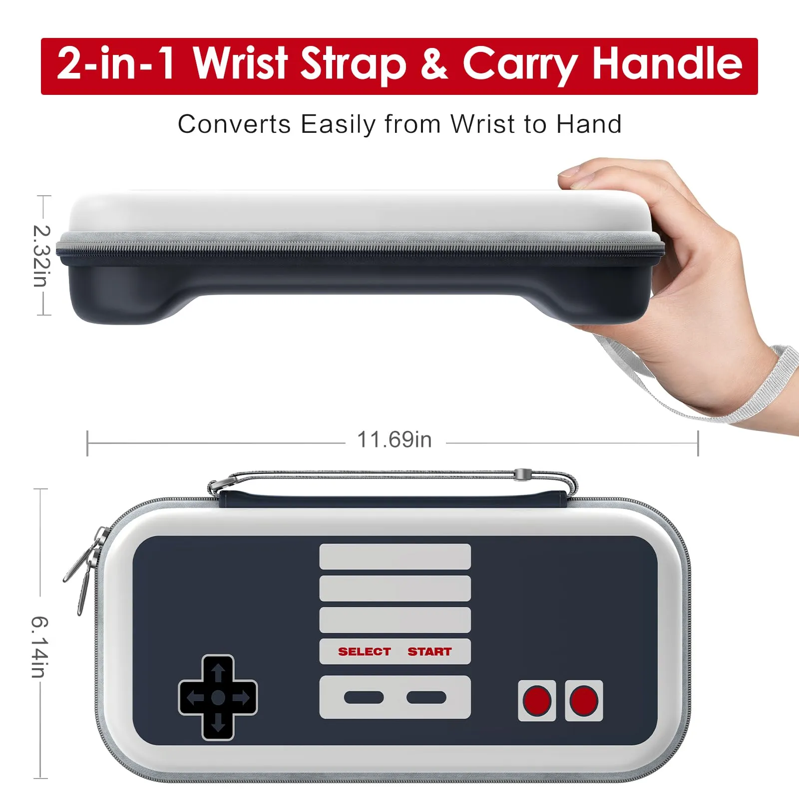 iVoler RetroShell N3S Custodia Rigida per Nintendo Switch 2 (2025) con Slot per 12 Giochi - immagine 8