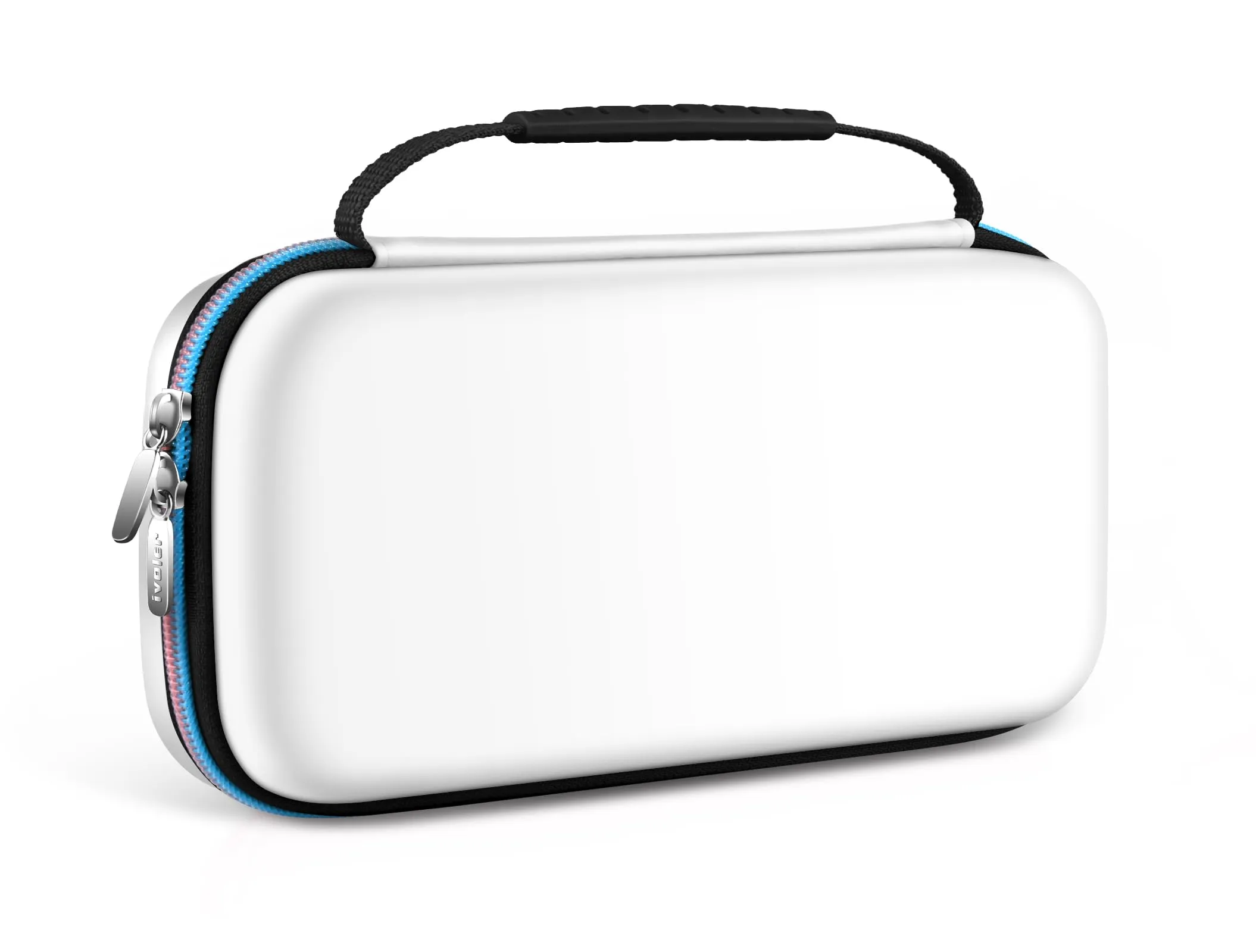 iVoler Custodia Rigida per Nintendo Switch 2 (2025), Case Protettiva da Viaggio con Slot per 12 Giochi - Bianco - immagine 1