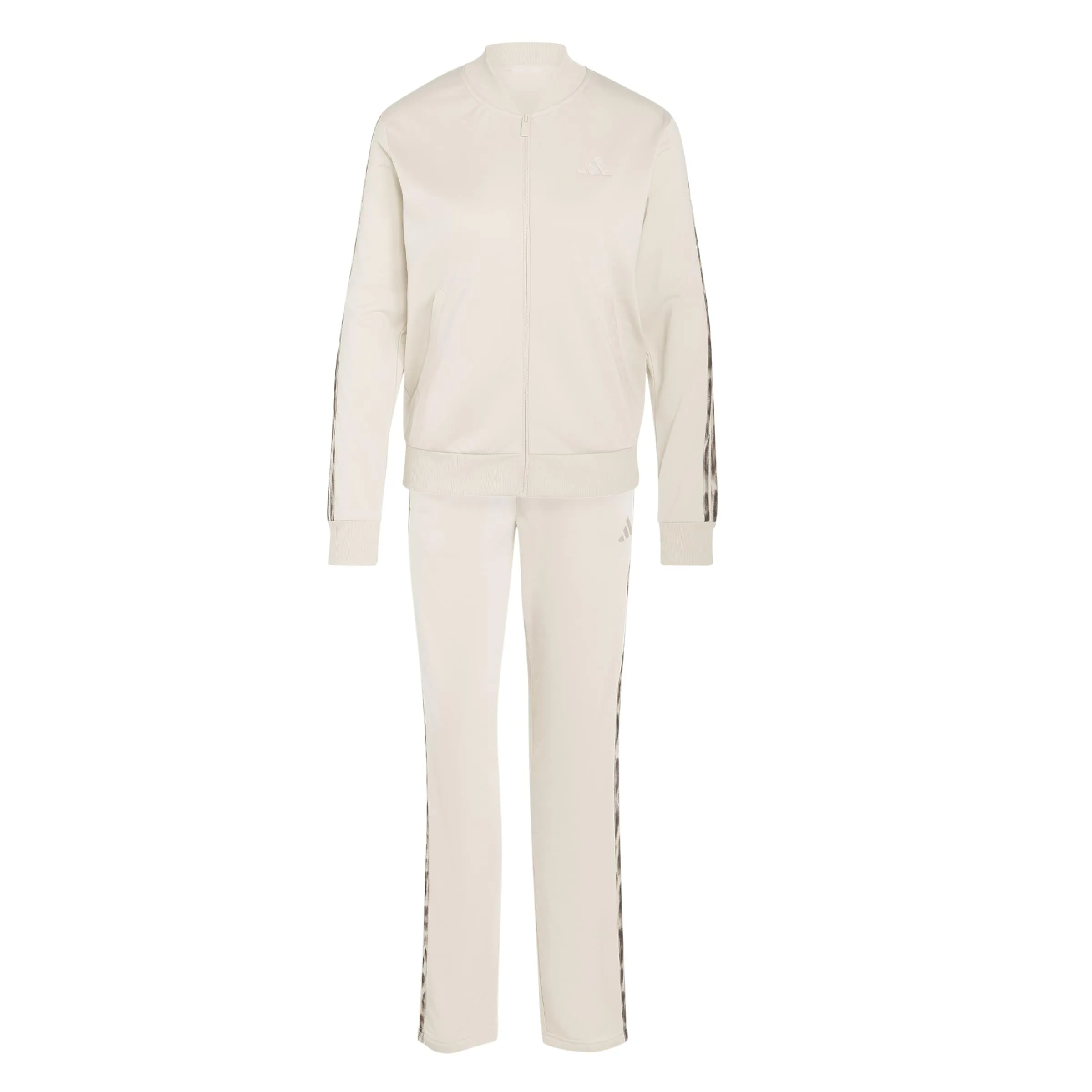 adidas Donna Essentials 3-Stripes Track Suit, Crystal Linen, XL - immagine 1