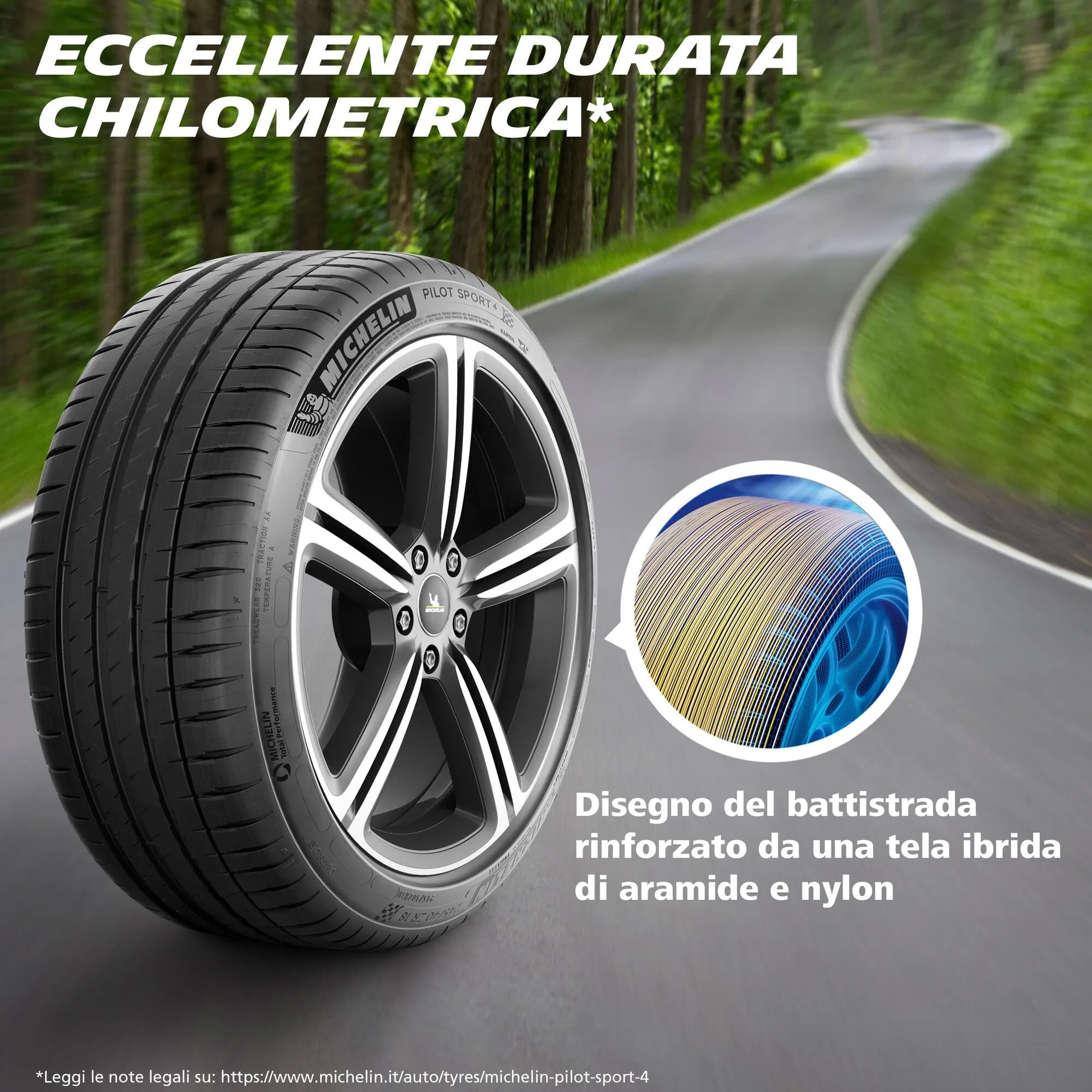 Michelin Pilot Sport 4 245/40ZR18 97Y XL DT1 - immagine 6