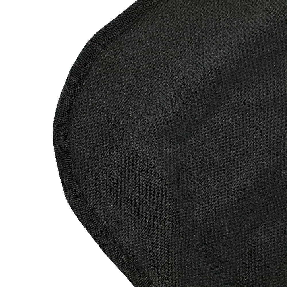 Amazon Basics Coprisedile per auto stile amaca trapuntato resistente all'acqua, 147,3 x 137,2 cm, Nero - immagine 4