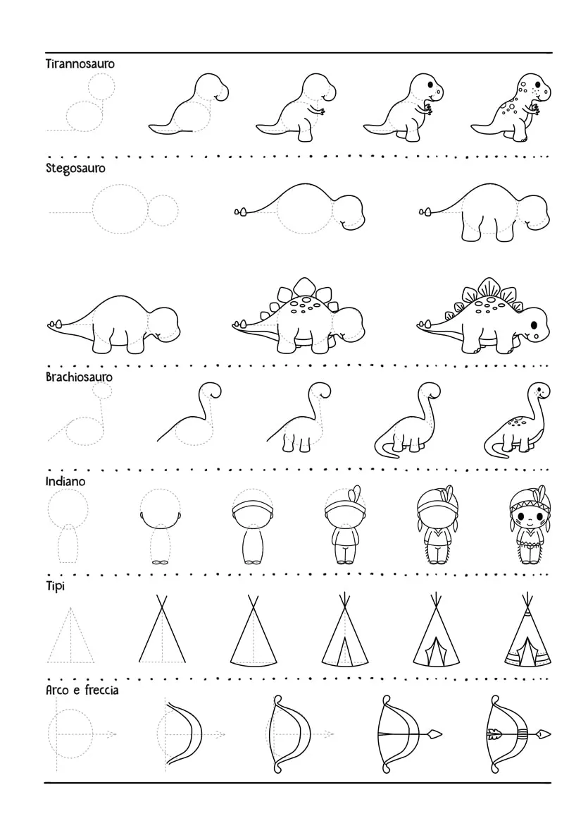 Paleroma - Imparare a disegnare 1000 cose: Corso di disegno passo dopo passo per bambini, giovani e adulti - immagine 6