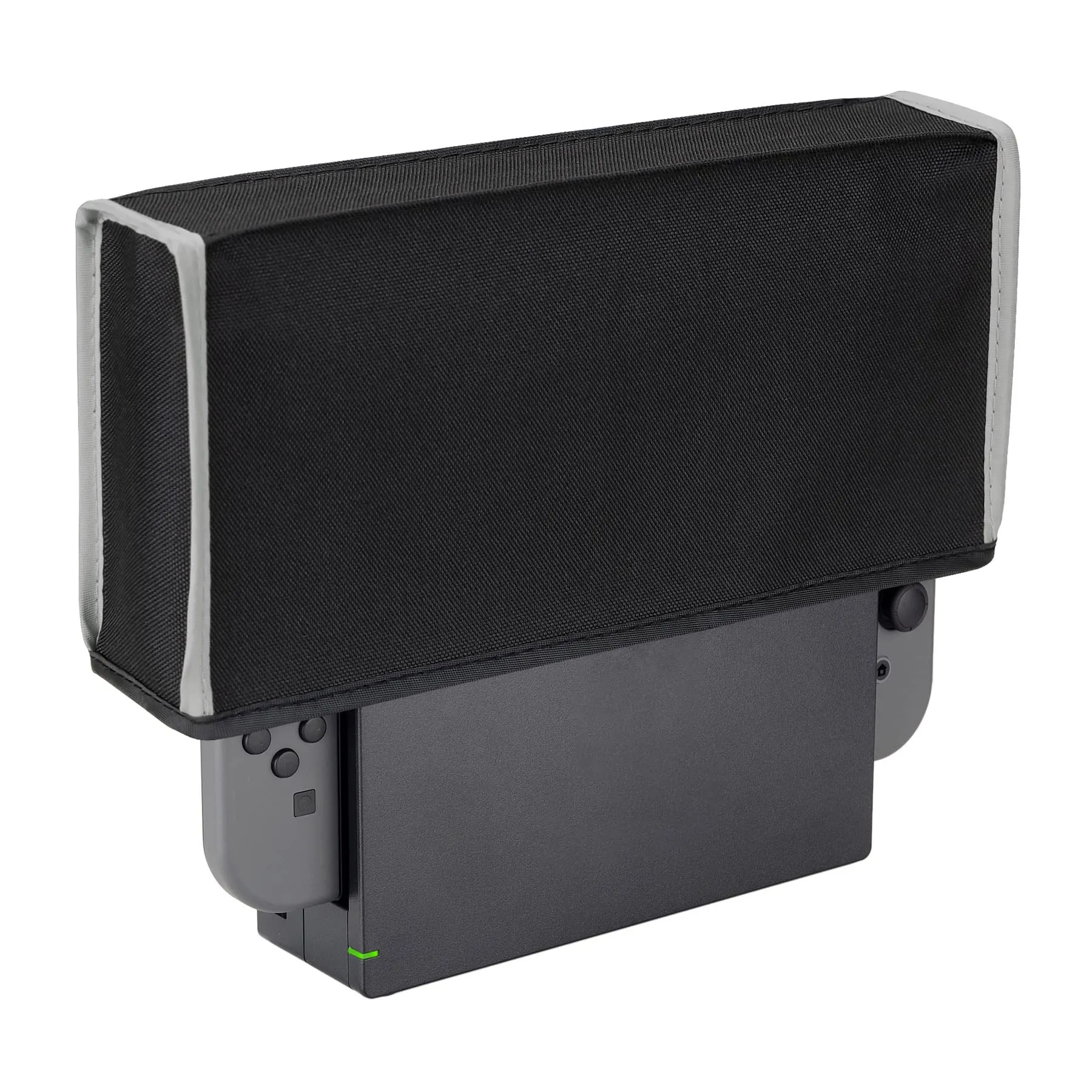 playvital Cover Antipolvere per Nintendo Switch e Switch OLED, Nero e Grigio - immagine 1