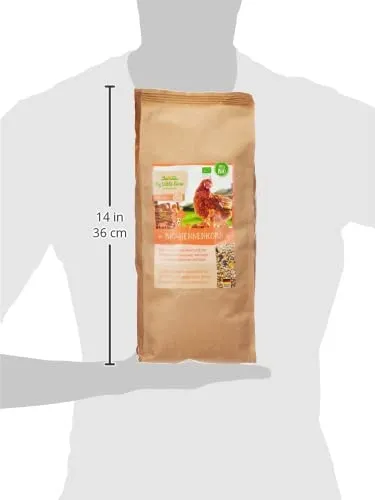 Mühldorfer My Little Farm Cibo Biologico per Galline e Pollame, Miscela di Cereali Integrali, 2 kg - immagine 4