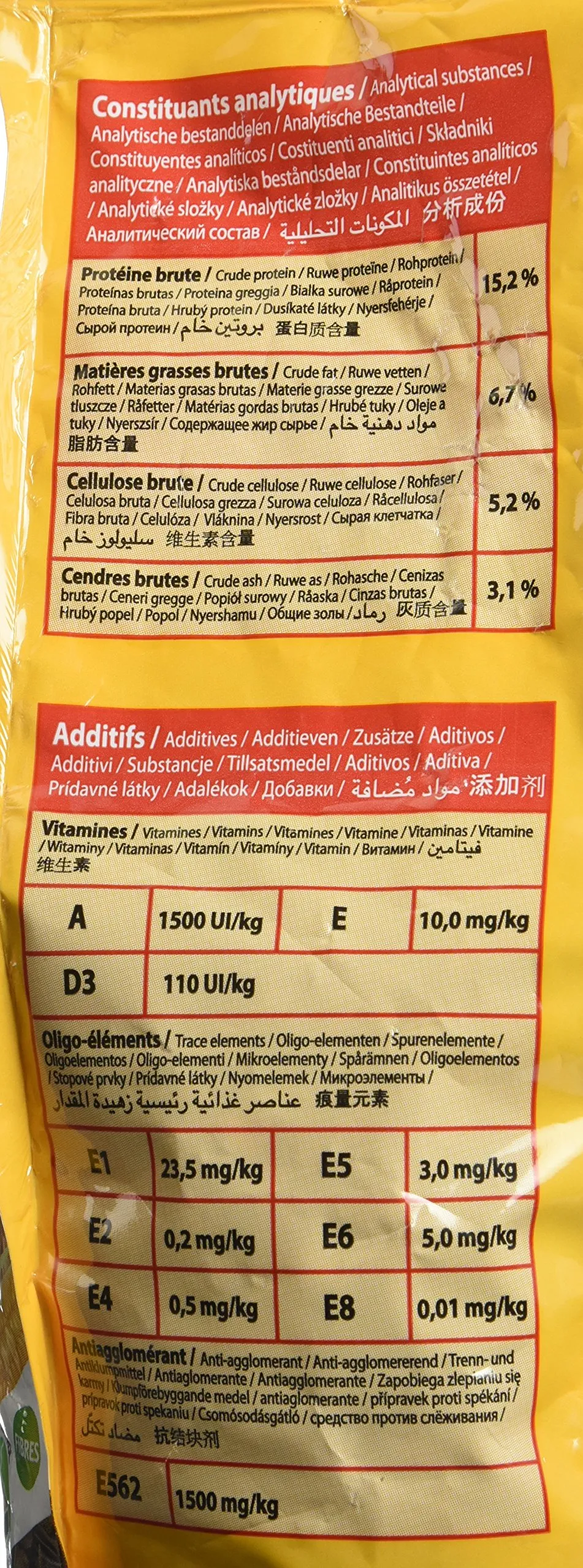Aimé Nutri'Balance Savour Mix Cibo per Criceti e Gerbilli, 900g - immagine 8