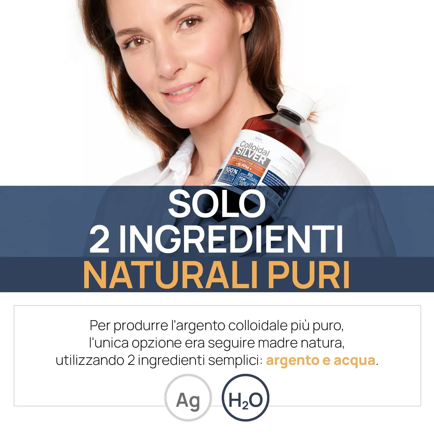 Institut Katharos Argento Colloidale Puro 20 PPM, 1000 ml - immagine 4