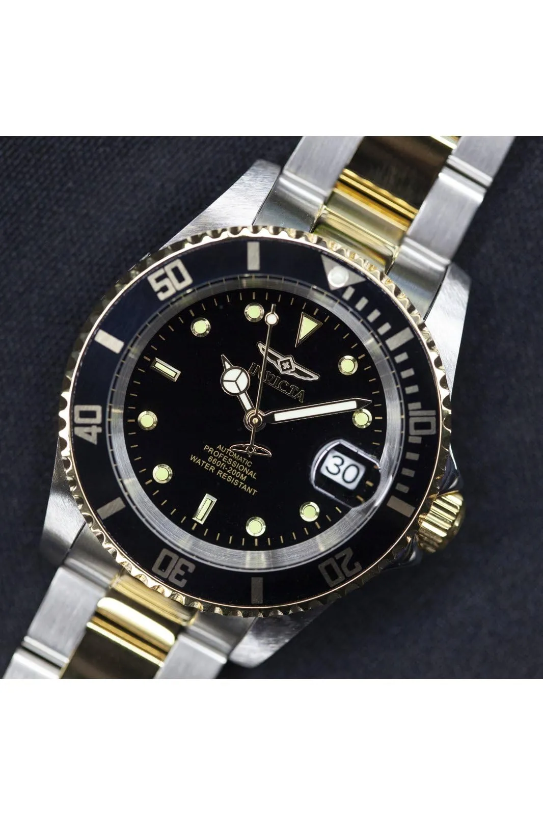 Invicta Pro Diver 8927OB Orologio da uomo Automatico 40mm Bicolore Nero - immagine 3