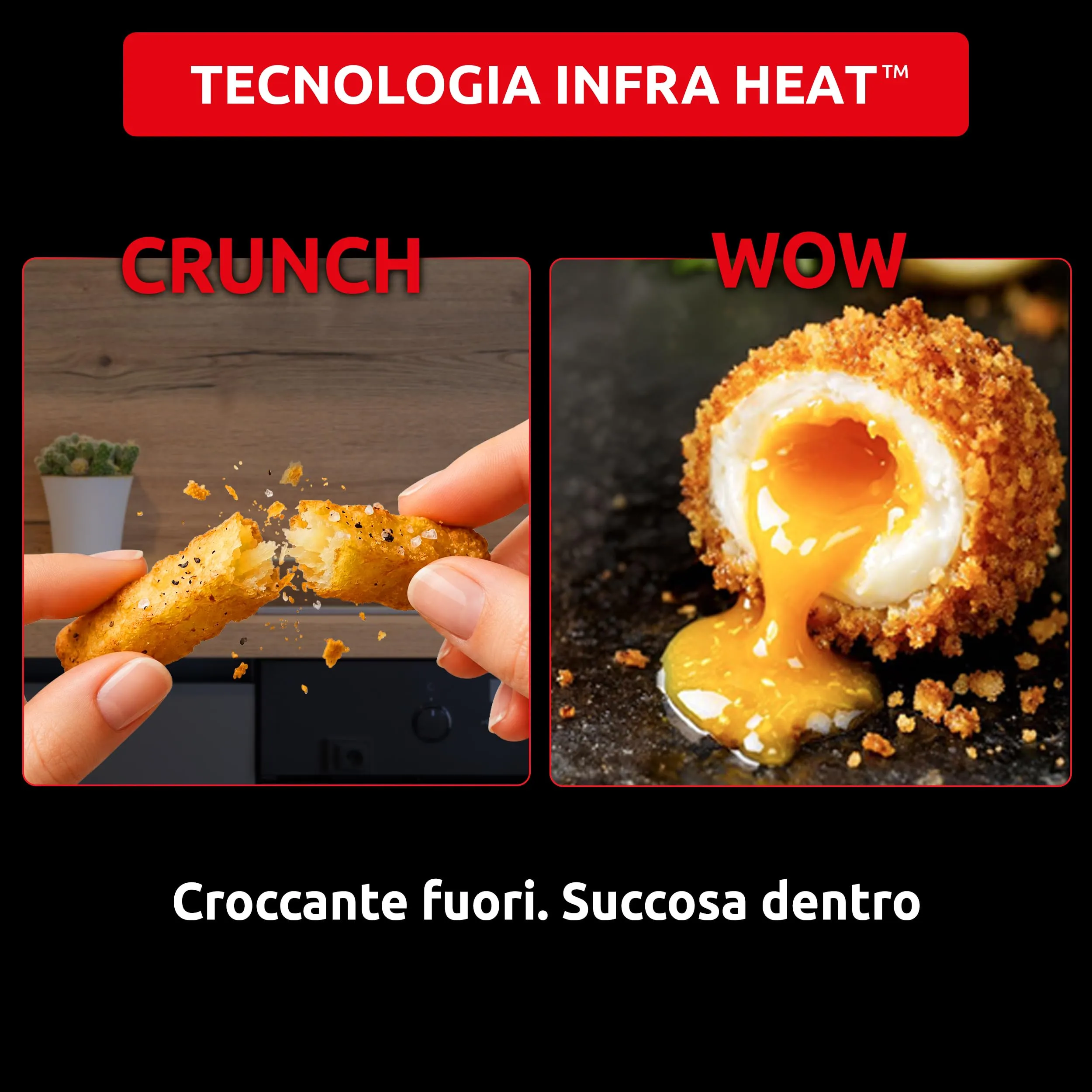 Moulinex Ever Fry Dual Flex Friggitrice ad Aria 9L EZ9288F0 - immagine 5