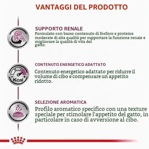 Royal Canin Veterinary Renal Fish Umido per Gatti, 2 x 12 x 85 g - immagine 8