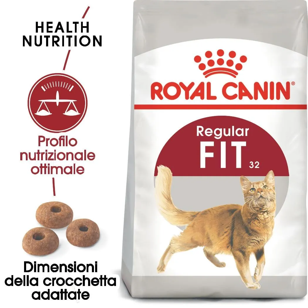 Royal Canin Fit 32 Alimento secco completo per gatti adulti, 10kg - immagine 2