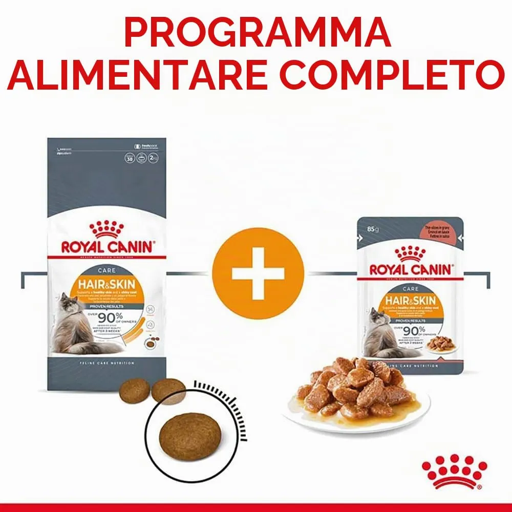 Royal Canin Hair & Skin Care Gravy for Adult Cats, 12 x 85 g - immagine 6