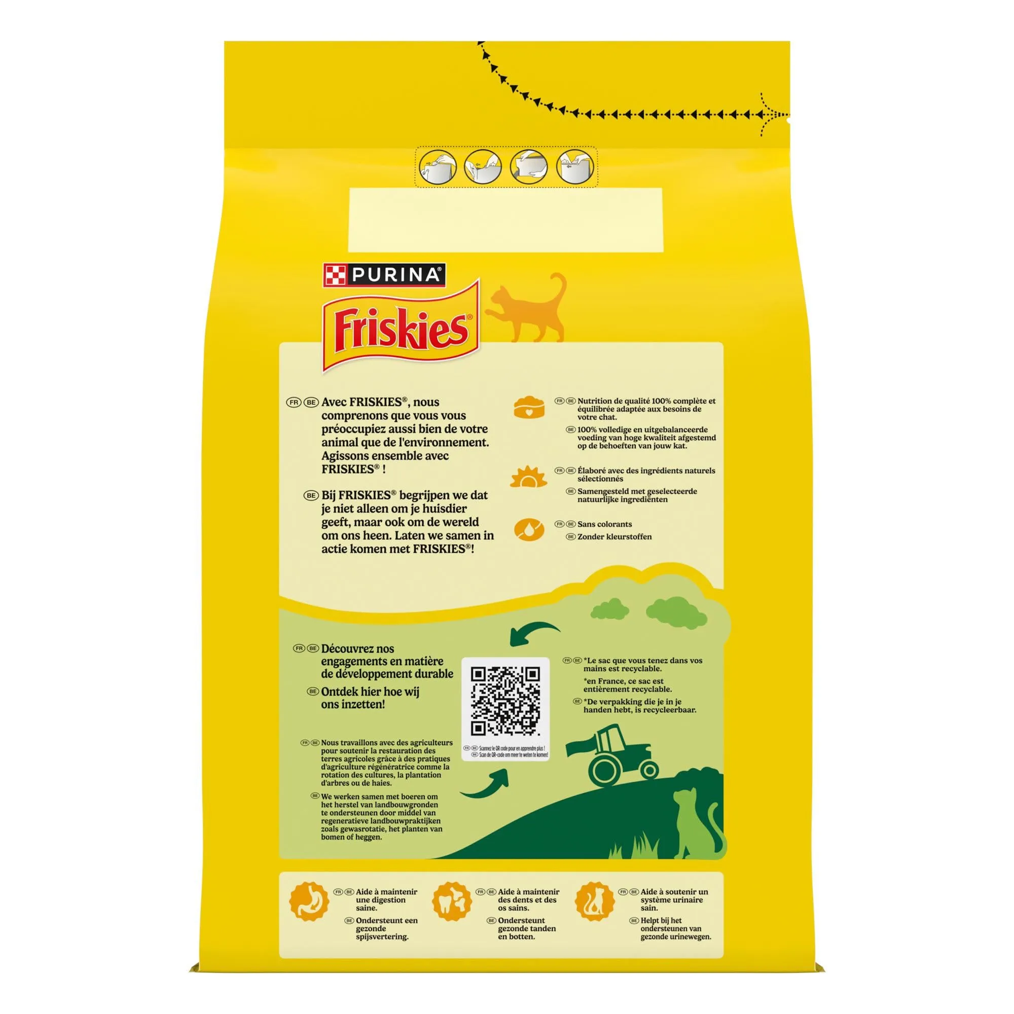 Friskies Crocchette complete per Gatti Adulti Pollo e Verdure, 3 kg - immagine 4