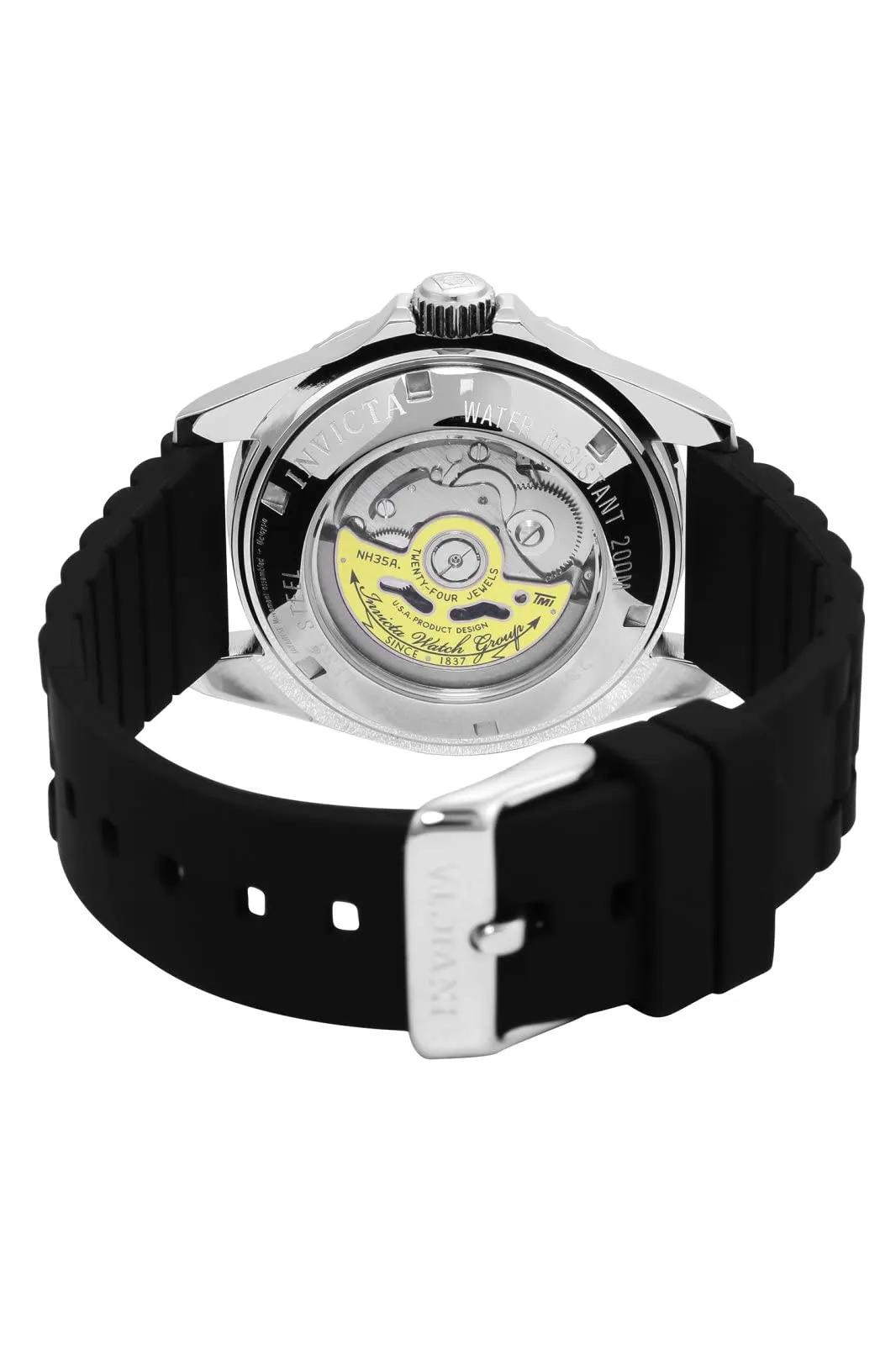 Invicta Pro Diver 23678 Orologio da uomo Automatico 40 mm Argento/Nero - immagine 4
