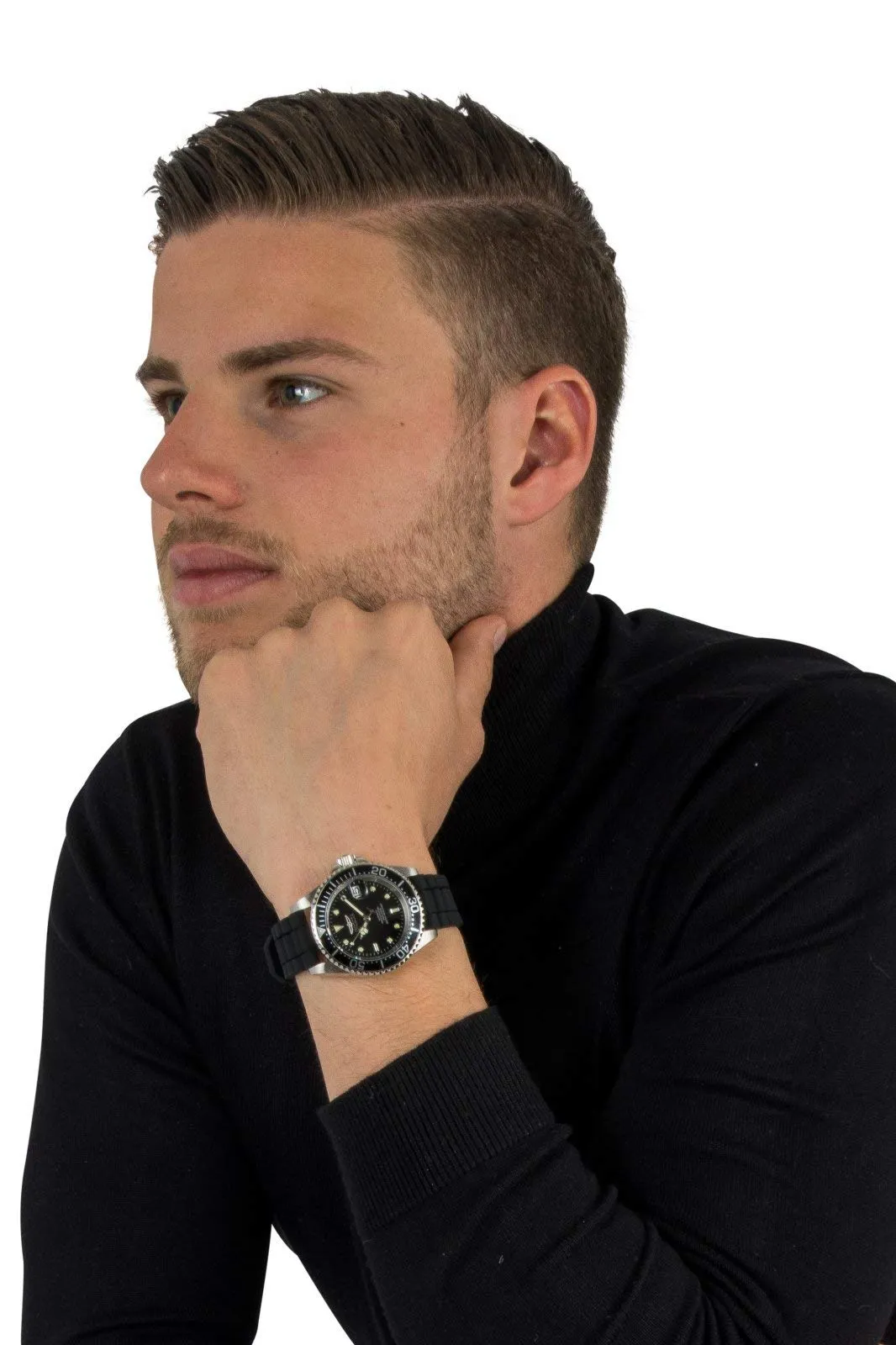 Invicta Pro Diver 23678 Orologio da uomo Automatico 40 mm Argento/Nero - immagine 5