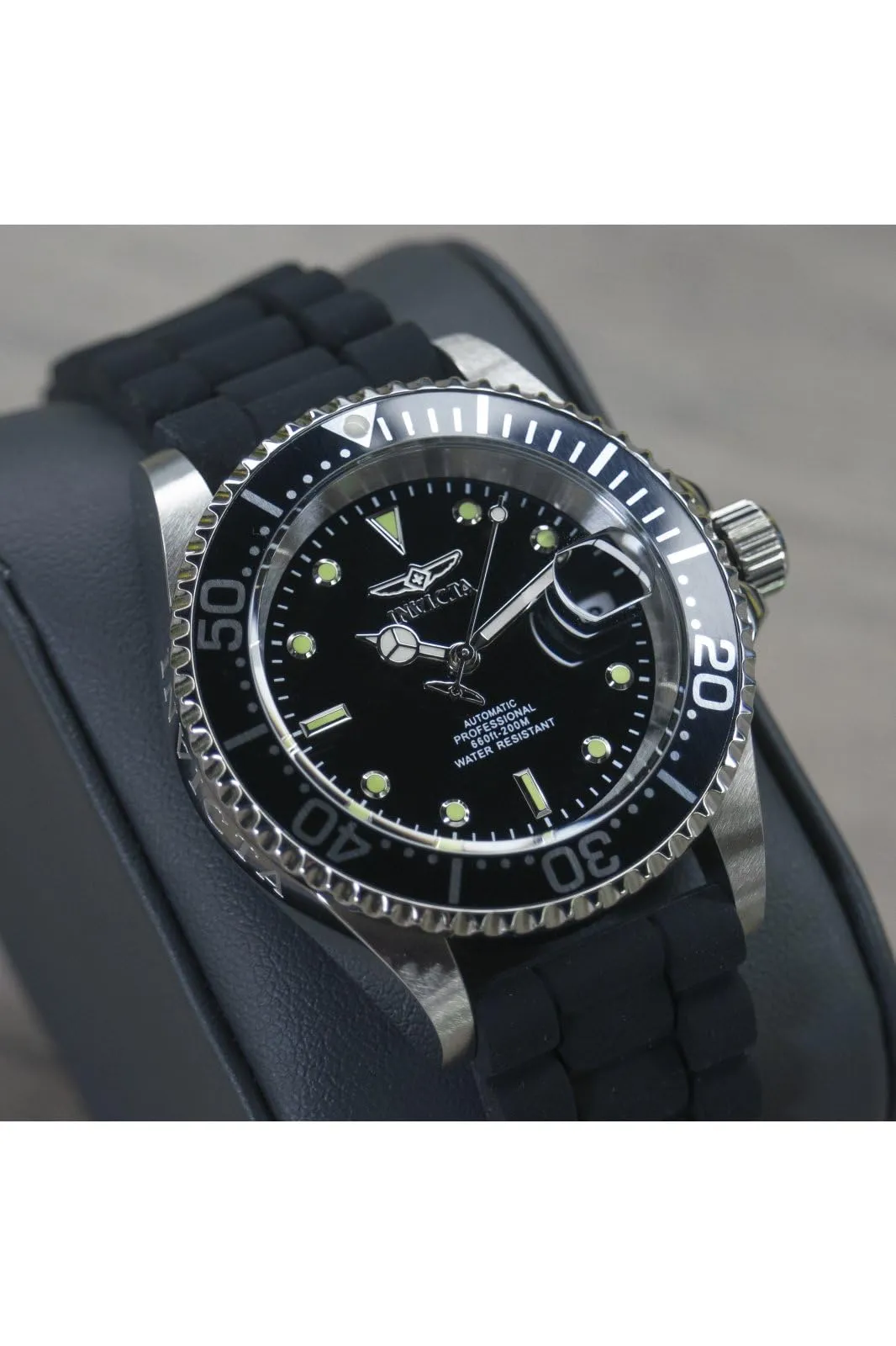 Invicta Pro Diver 23678 Orologio da uomo Automatico 40 mm Argento/Nero - immagine 7