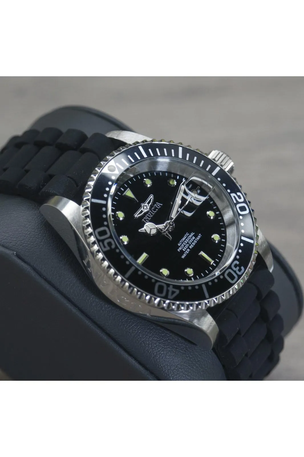 Invicta Pro Diver 23678 Orologio da uomo Automatico 40 mm Argento/Nero - immagine 8