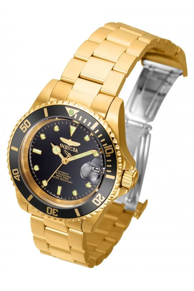 Invicta Pro Diver 8929OB Orologio da Uomo Automatico in Acciaio Inossidabile 40 mm Oro/Nero - immagine 2