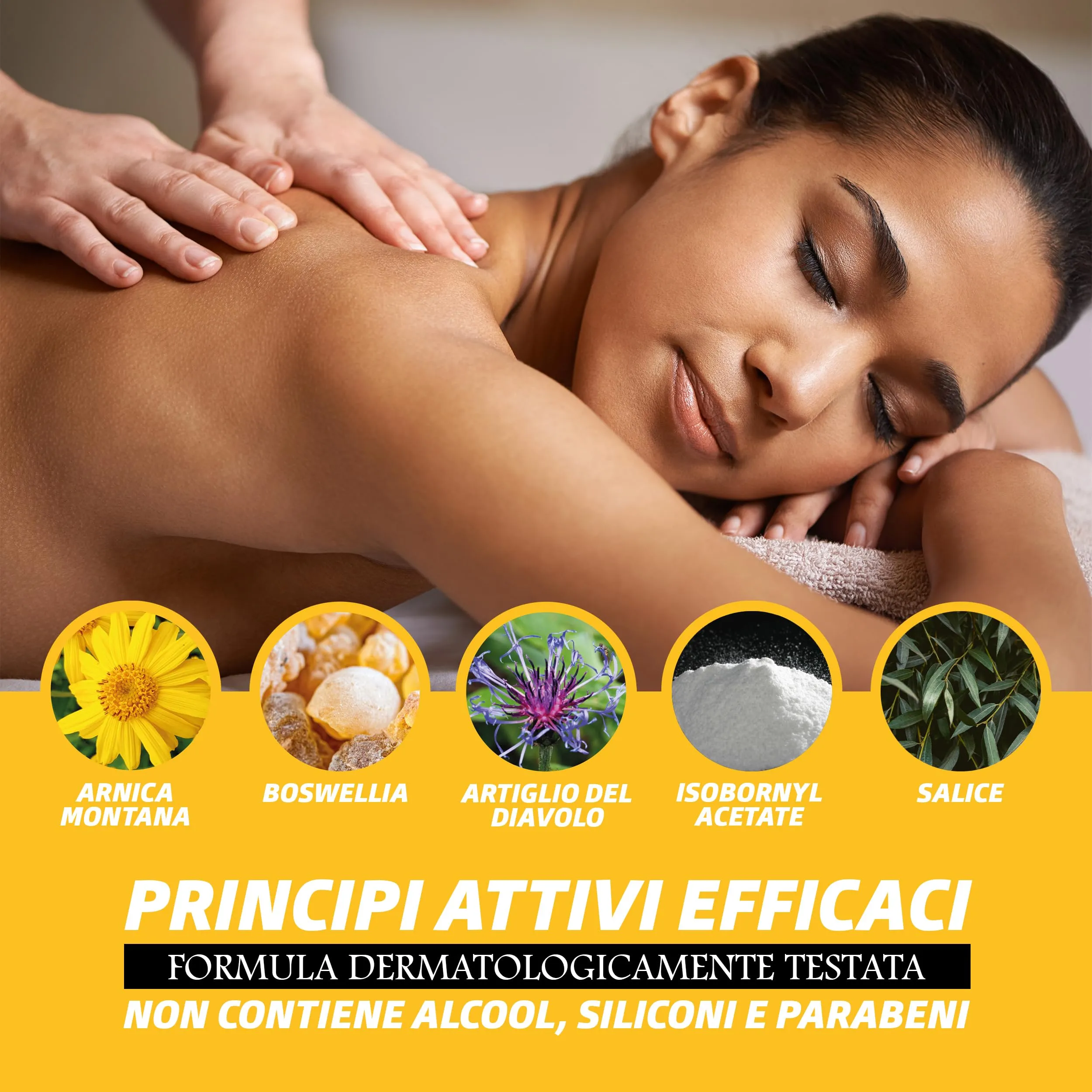 Bell'ItaliaBio Arnica Gel Forte Wild XXL 98% con Arnica Montana, Boswellia e Artiglio del Diavolo, 2x600ml - immagine 3