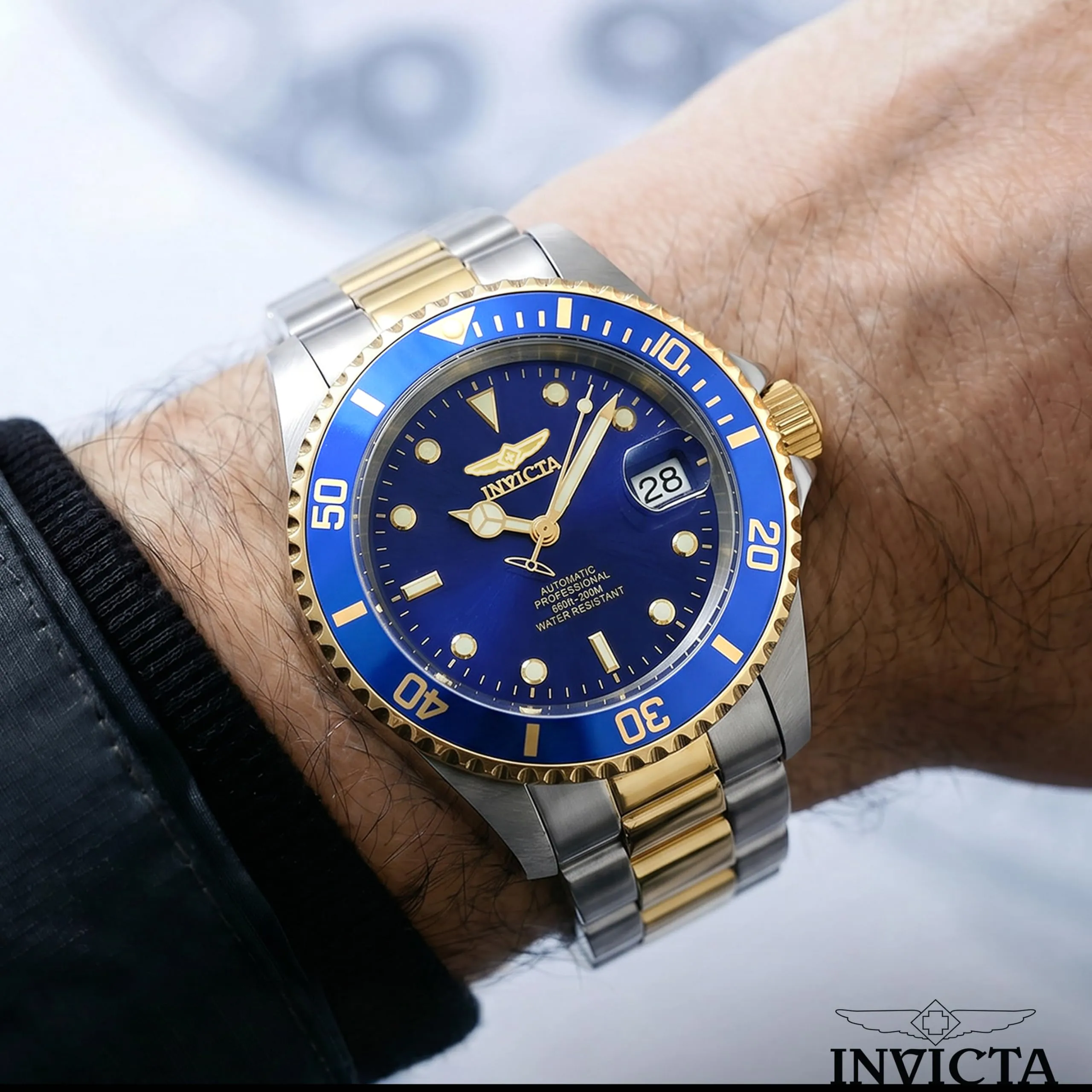 Invicta Pro Diver 8928OB Orologio da uomo Automatico 40 mm Bicolore / Blu - immagine 2