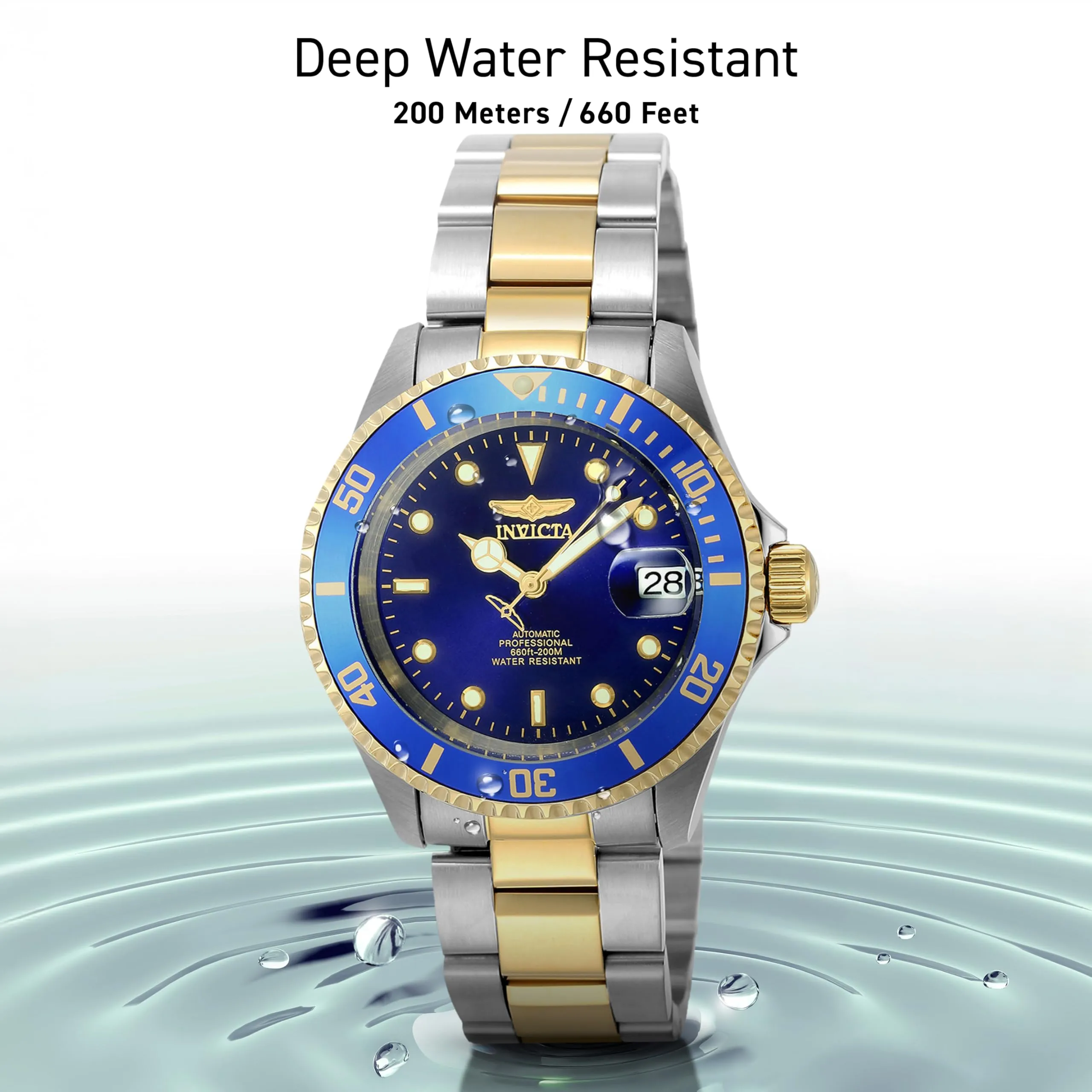 Invicta Pro Diver 8928OB Orologio da uomo Automatico 40 mm Bicolore / Blu - immagine 5