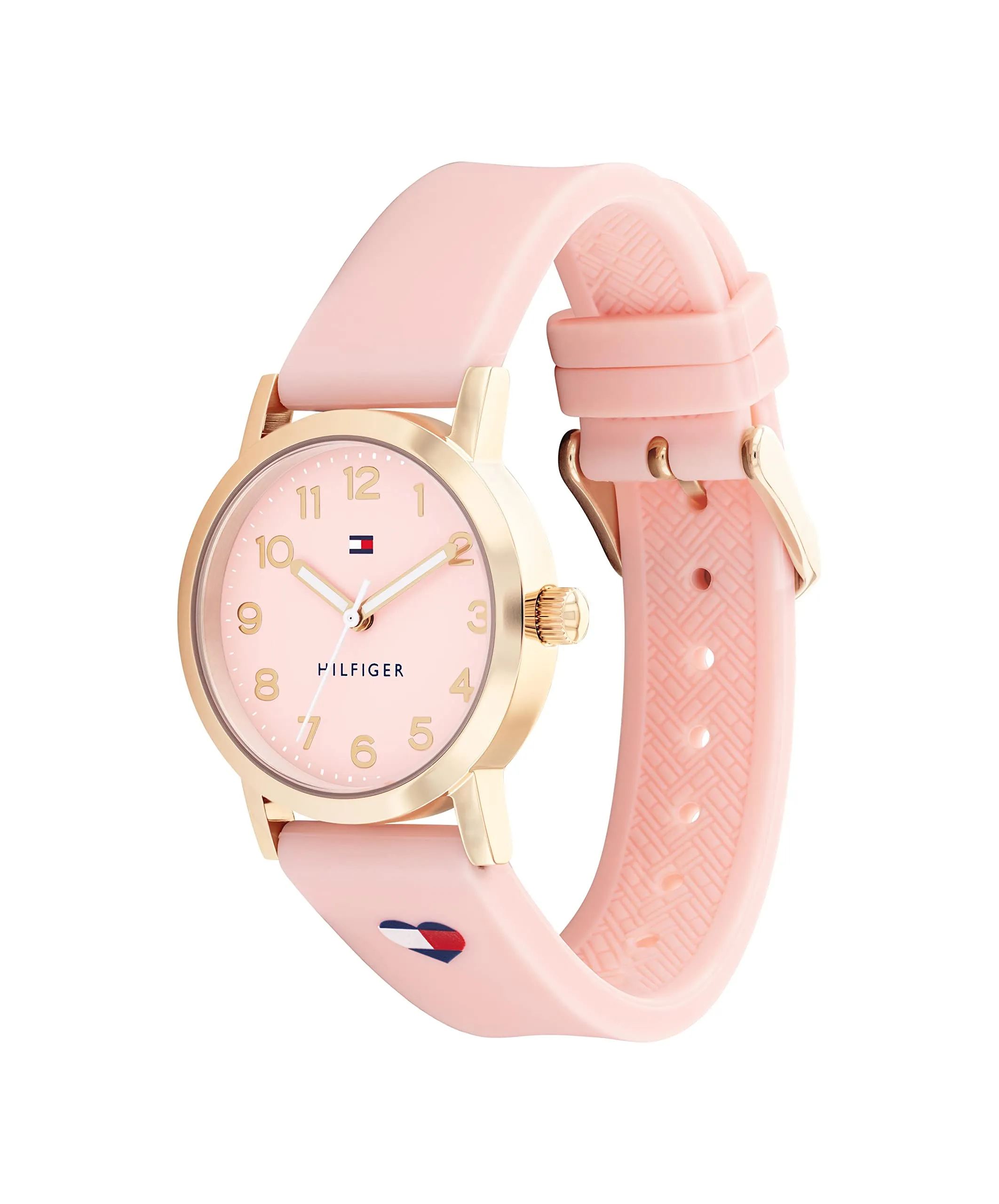 Tommy Hilfiger Orologio al Quarzo per Bambine con Cinturino in Silicone Rosa - 1720038 - immagine 2