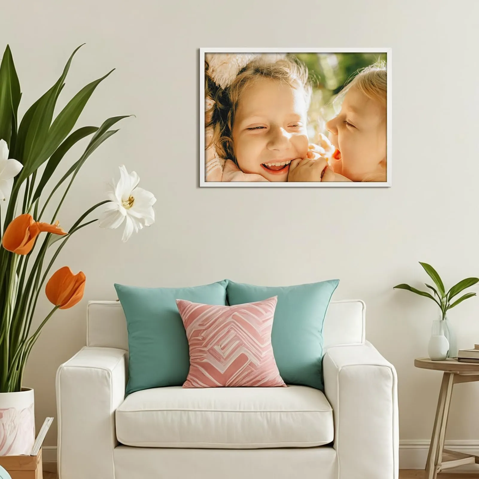 Ditwis Cornice in Alluminio Bianca 50x70 cm - immagine 4