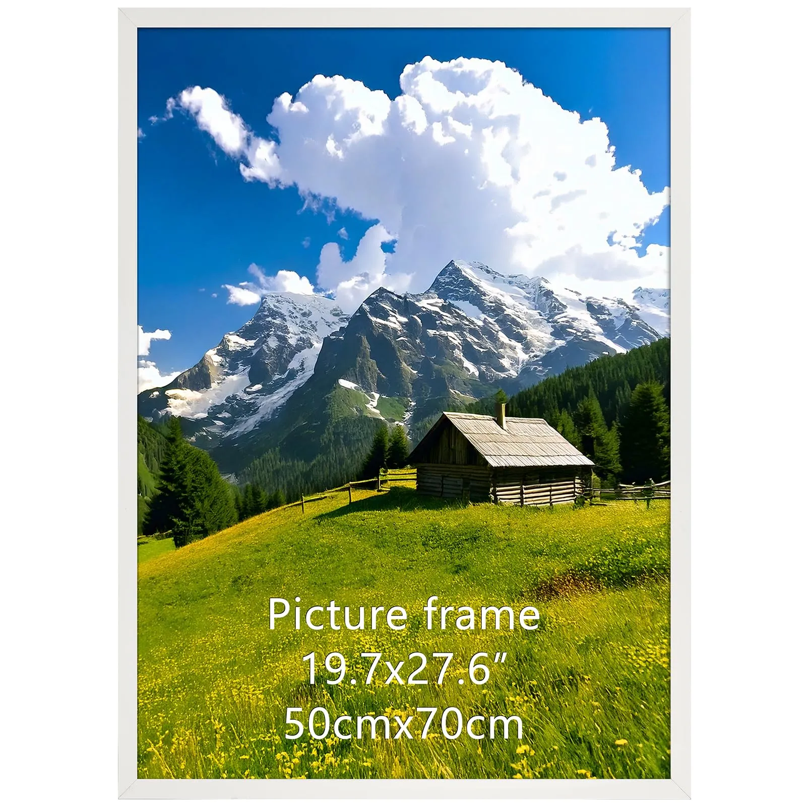Ditwis Cornice in Alluminio Bianca 50x70 cm - immagine 8