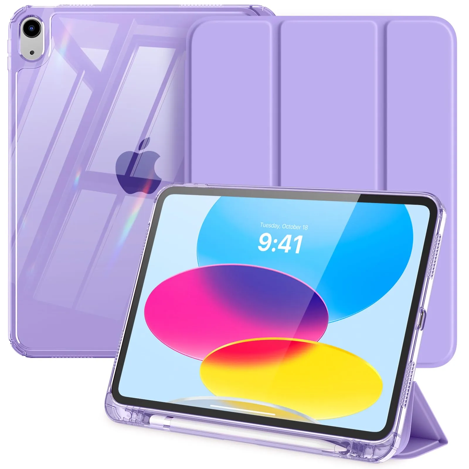 MoKo Custodia per iPad 11ª Gen 11" e 10ª Gen 10,9", Lilla - immagine 1