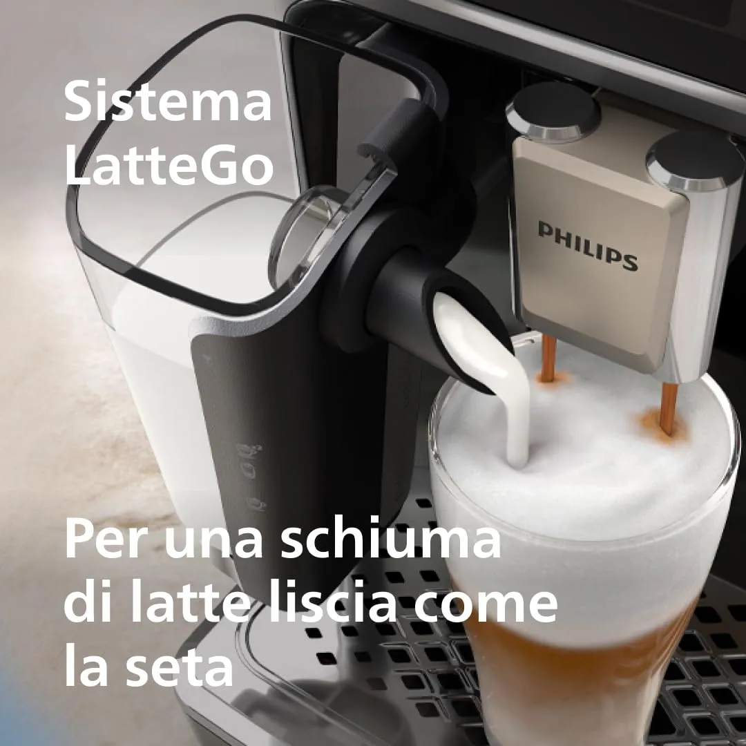 Philips 5500 Macchina Caffè Automatica LatteGo EP5546/70 - immagine 5