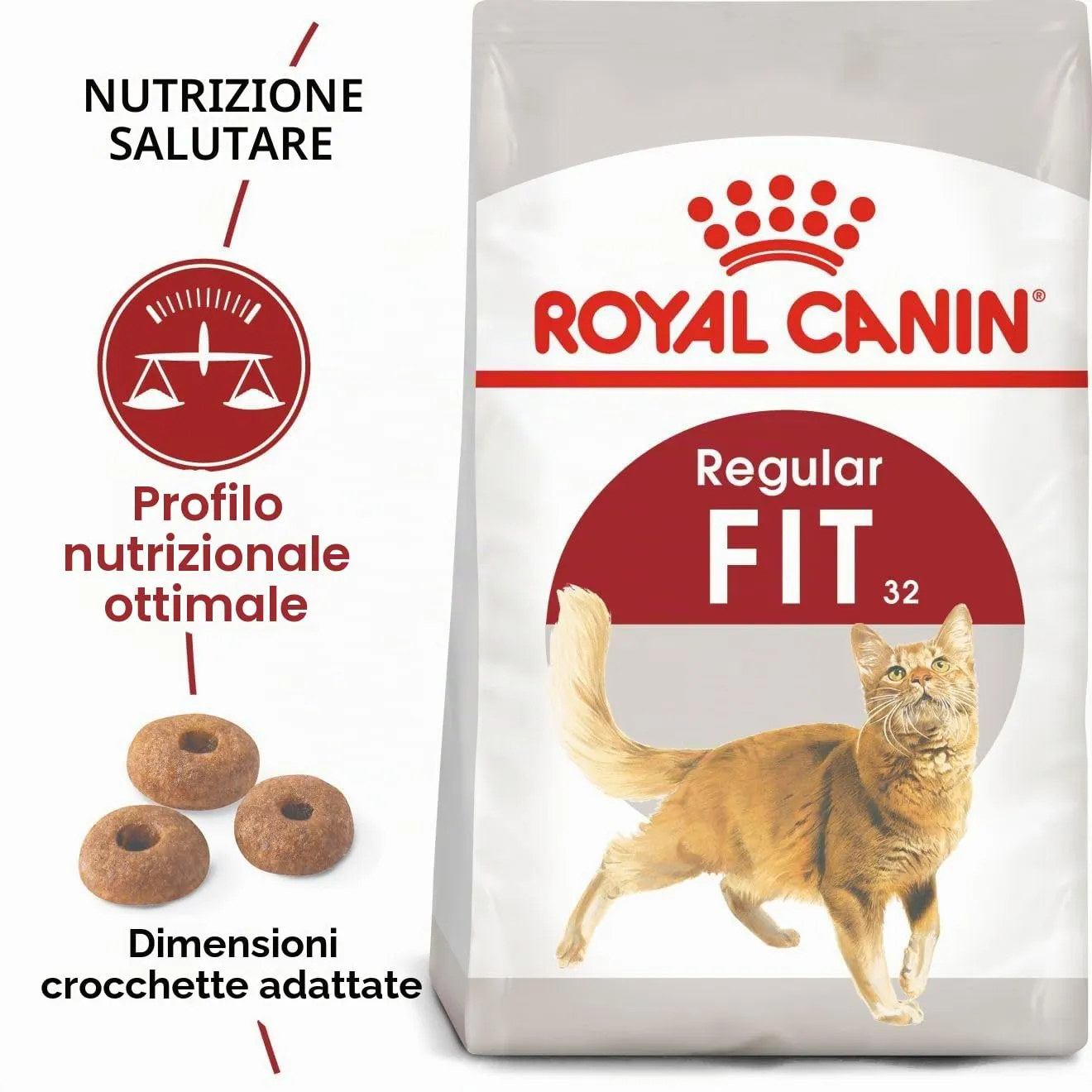 Royal Canin Fit 32 Cat Food, 4 kg - immagine 2