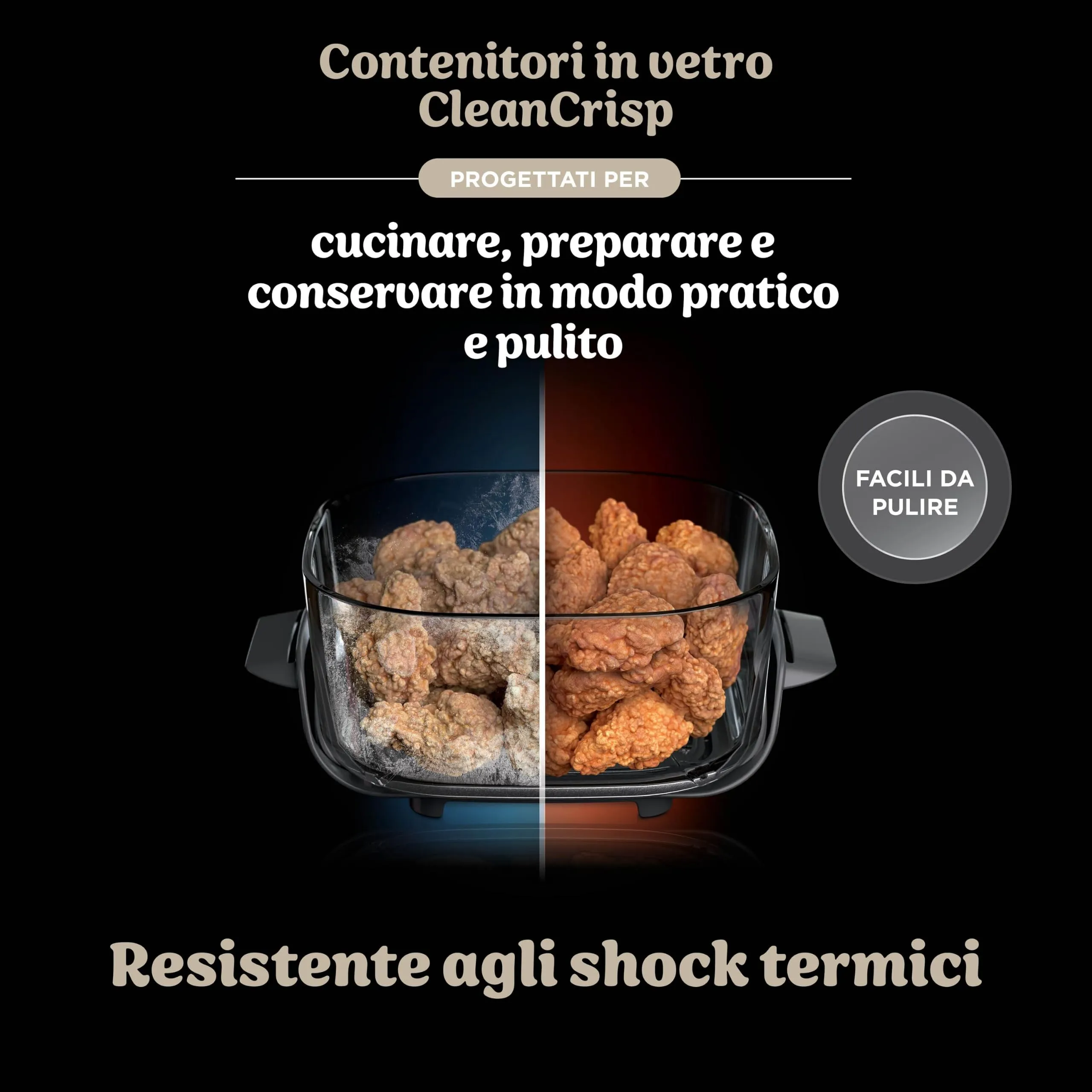 Ninja CRISPi Friggitrice ad aria 4 in 1, 1700 W, Grigio Pietra, FN201EUSD2 - immagine 6