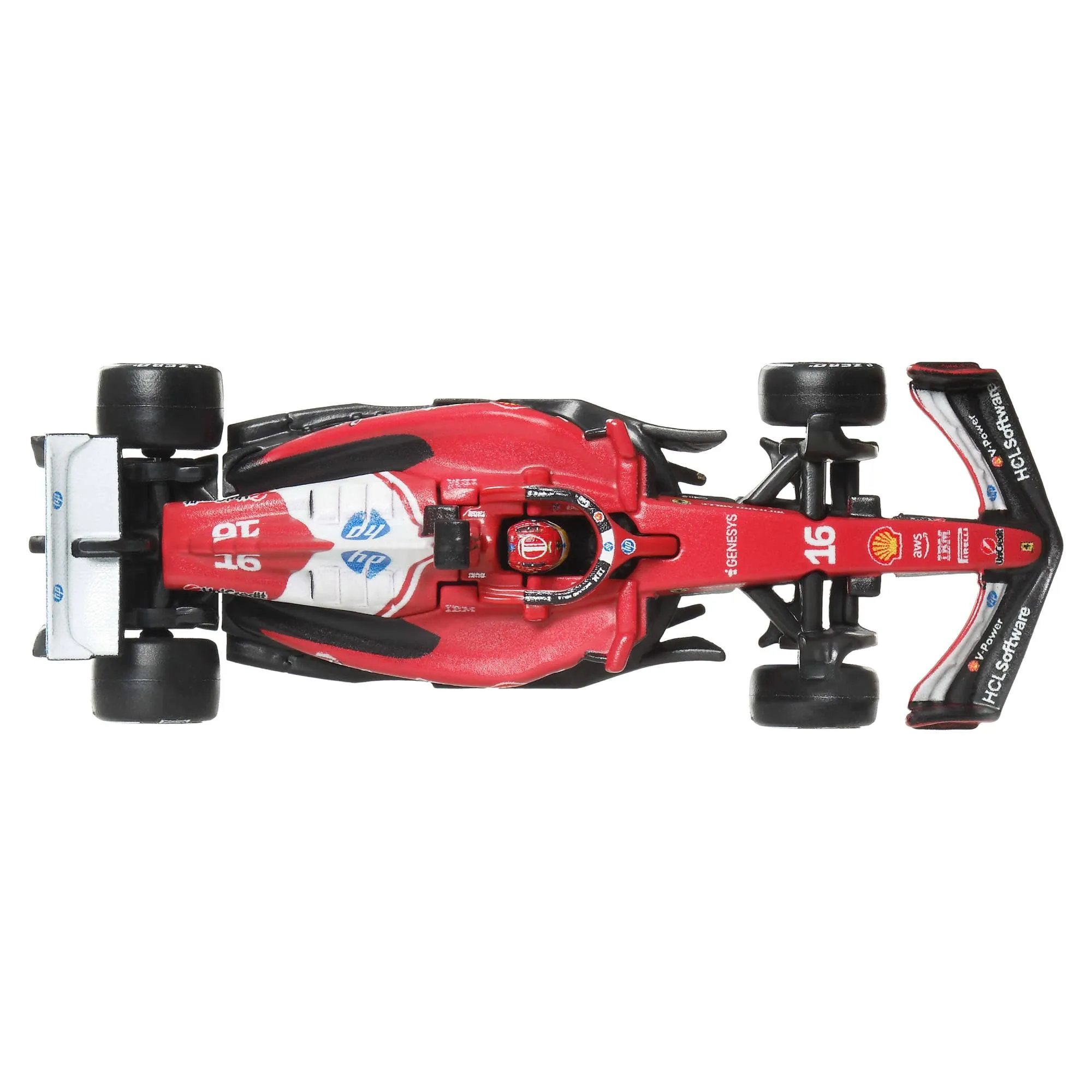 Hot Wheels Premium Scuderia Ferrari Charles Leclerc #16 1:64 - immagine 3