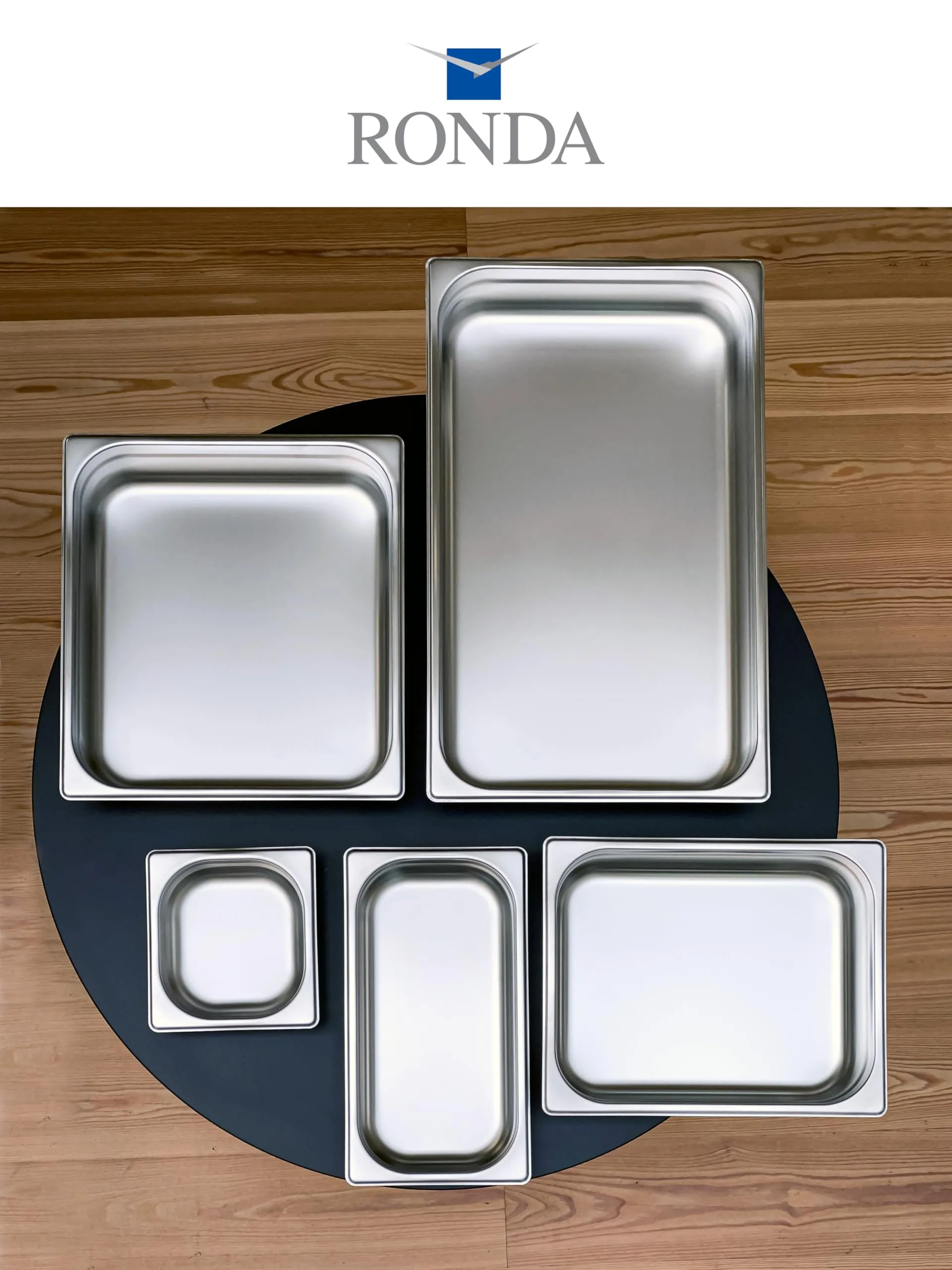 Ronda GN 1102S Contenitore Gastronorm 1/1 h 20 mm in acciaio AISI304 - immagine 4